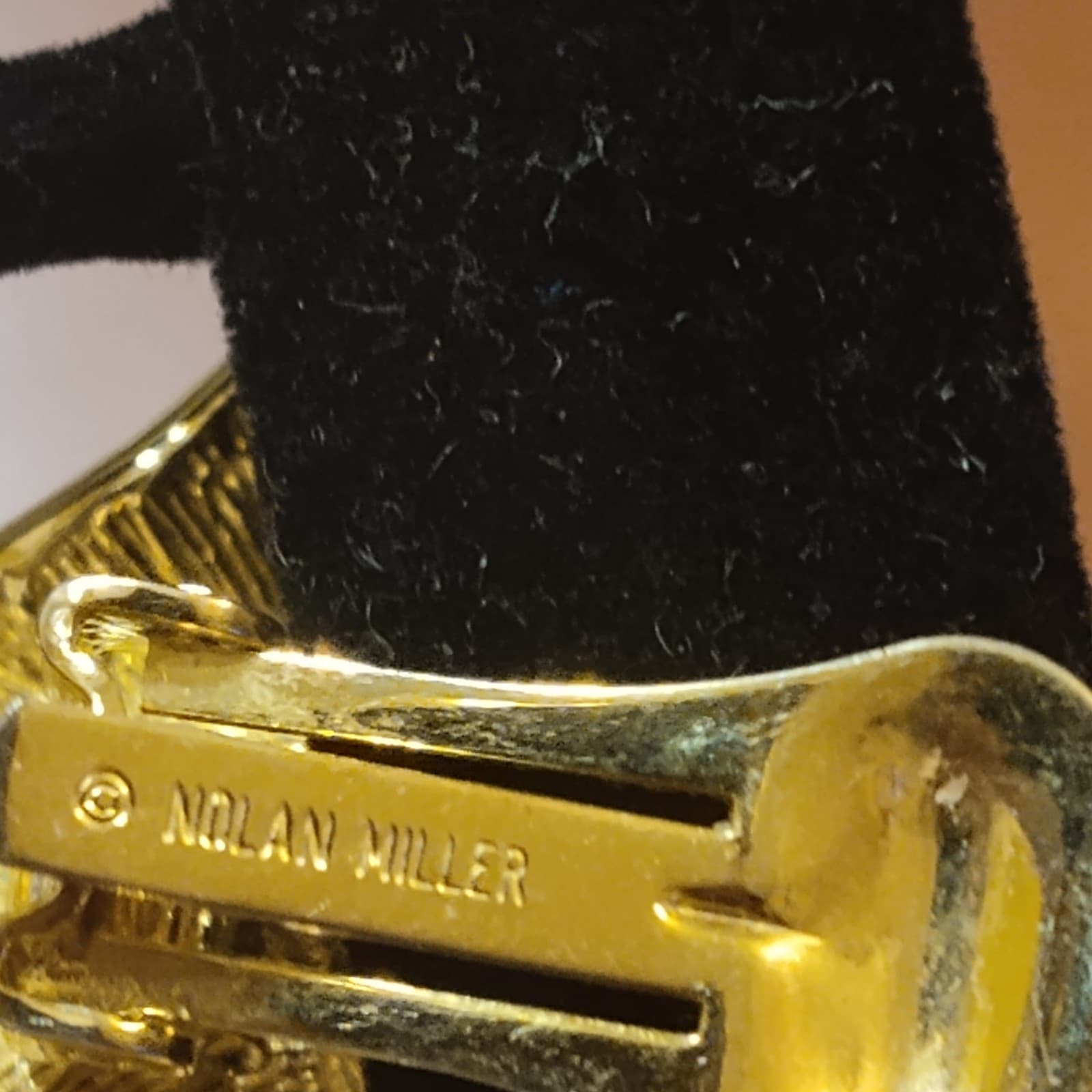 Nolan Miller glamour collection Deco sapphire and diamond crystals - Thumbnail 4