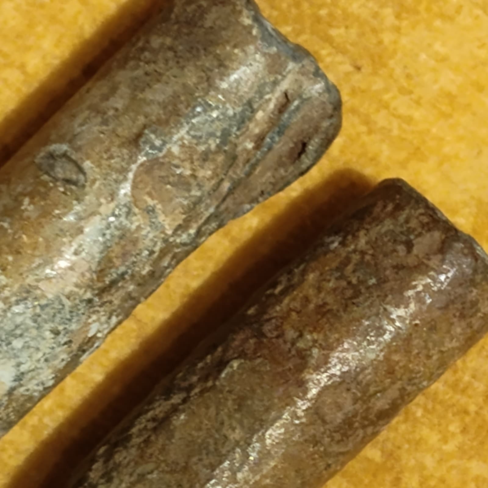 2 Civil War Confederate .45 Caliber Whitworth Shell Relics Bullets - Thumbnail 5