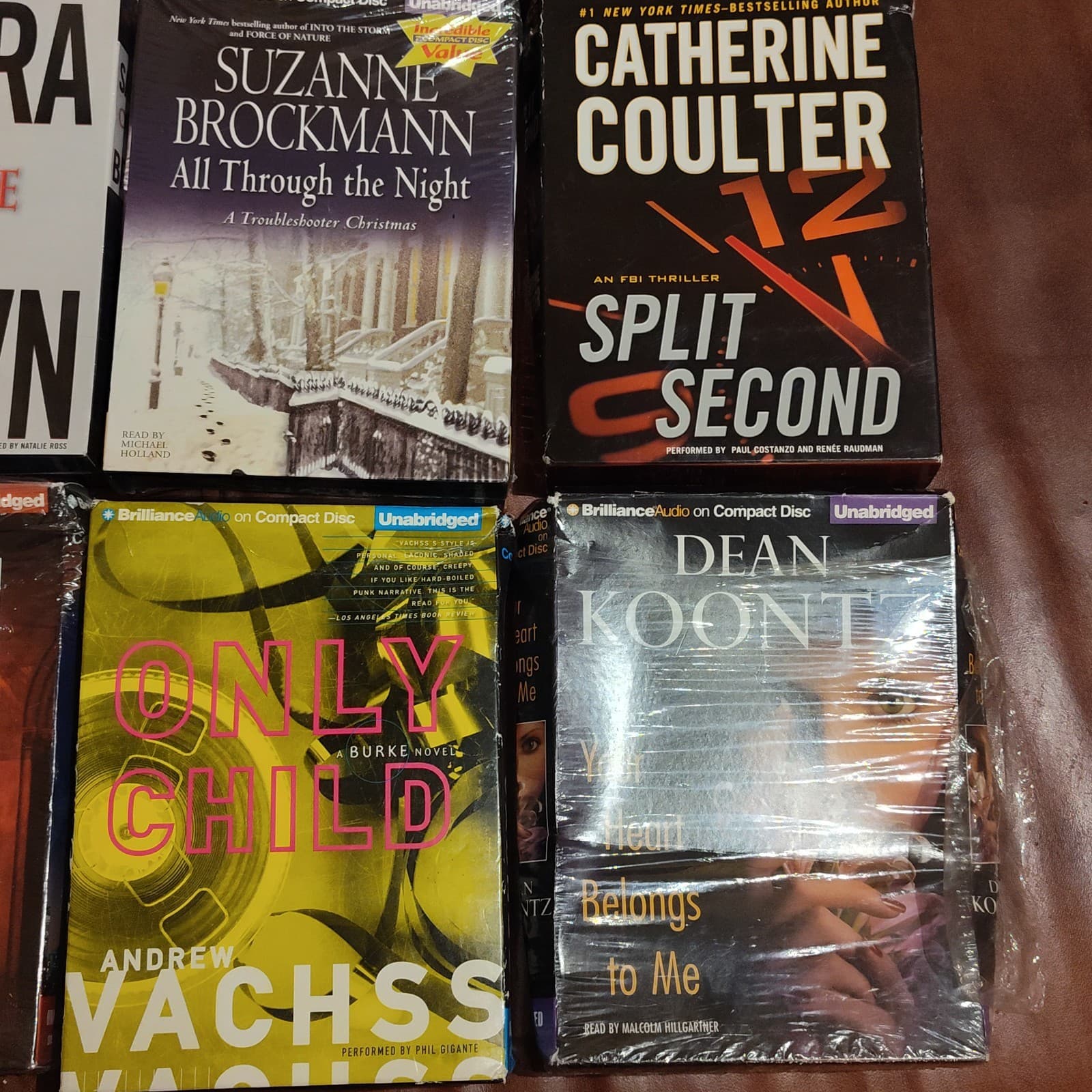 Lot of 19 CD Suspense Audiobooks ~Graham,Barry,parker,Koontz & more - Thumbnail 2