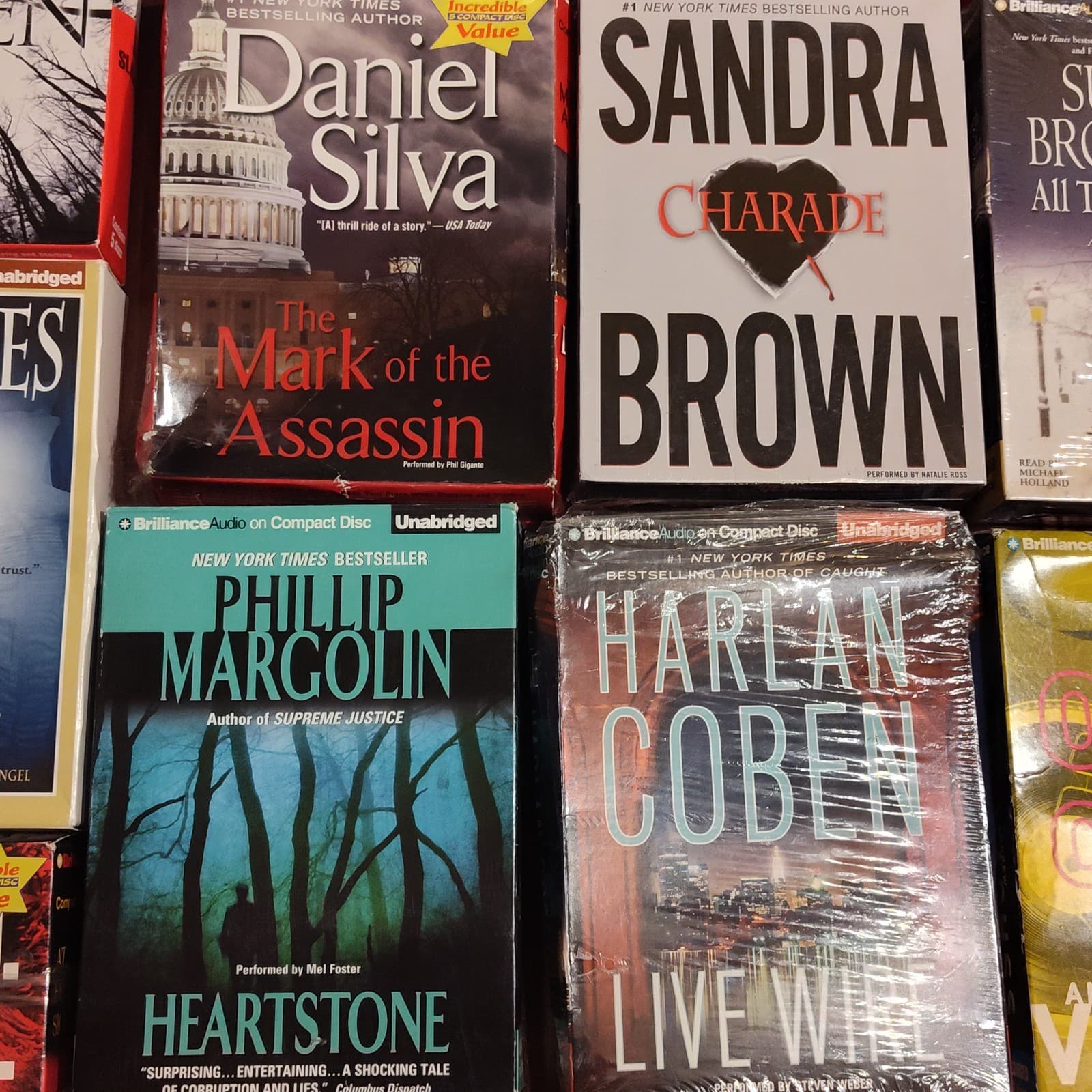 Lot of 19 CD Suspense Audiobooks ~Graham,Barry,parker,Koontz & more - Thumbnail 4