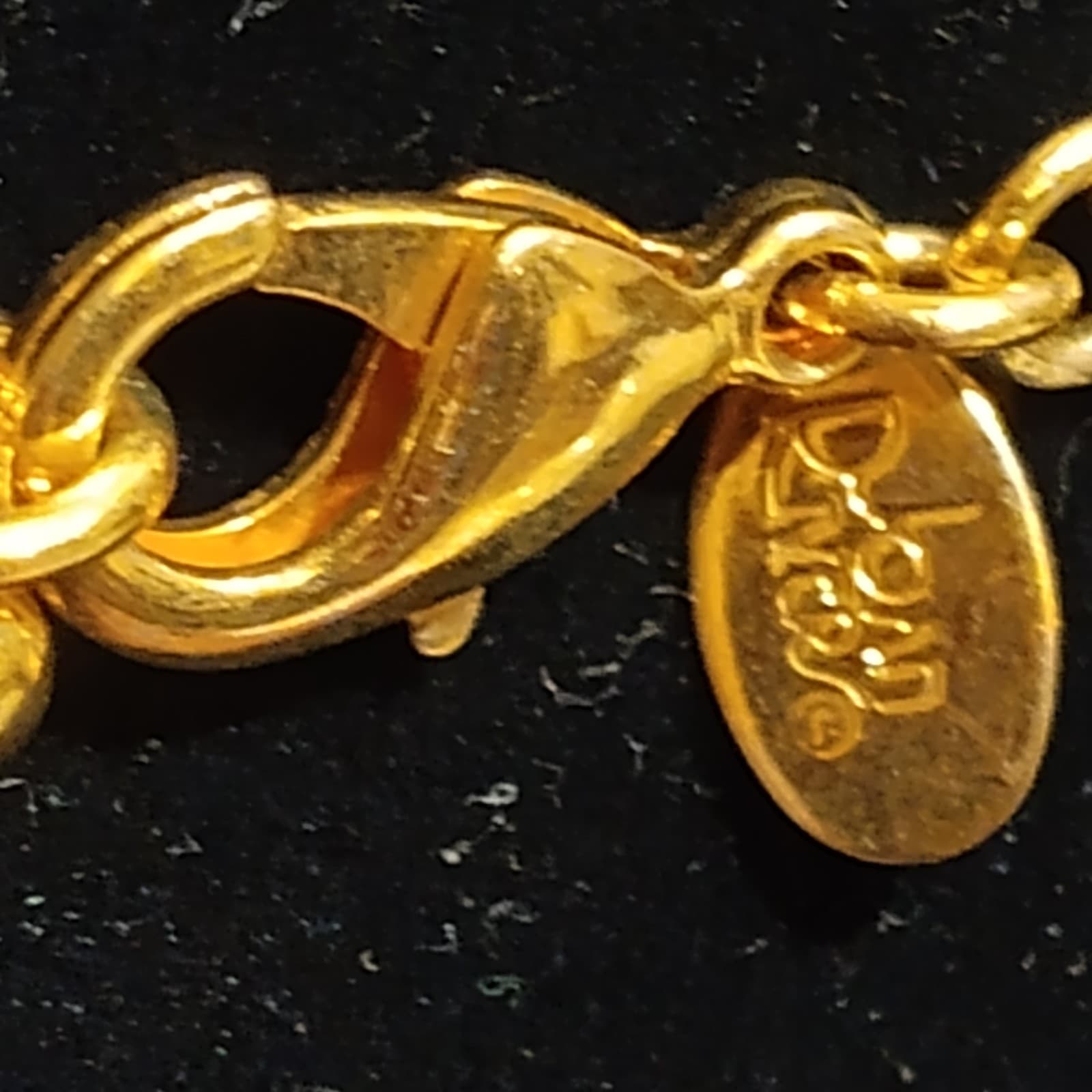 Joan Rivers Lemon Yellow Faux Crystal Contemporary Necklace Triple Strand - Thumbnail 4