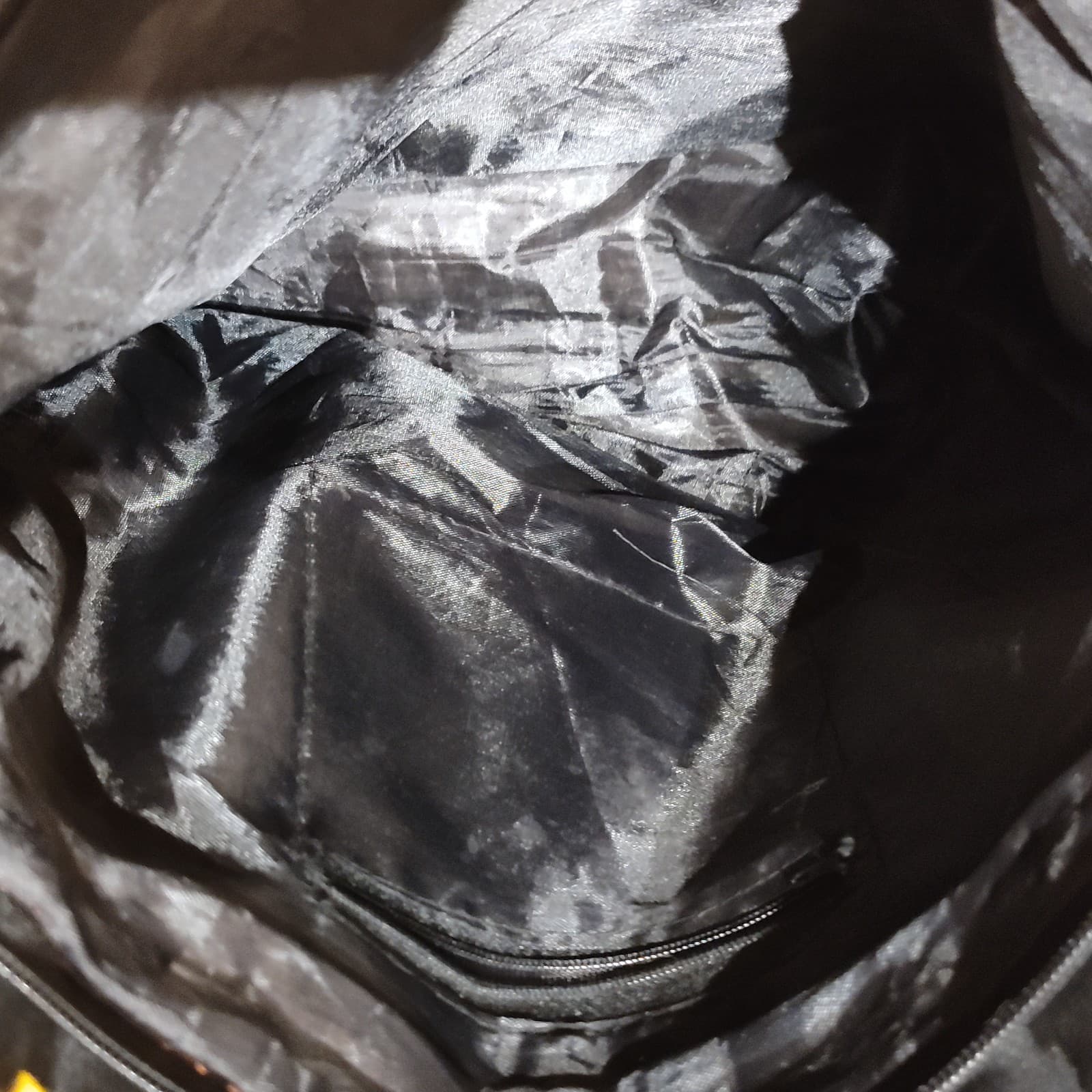 Vtg Cat Tapestry Satchel Friendly Felines Tote - Thumbnail 4