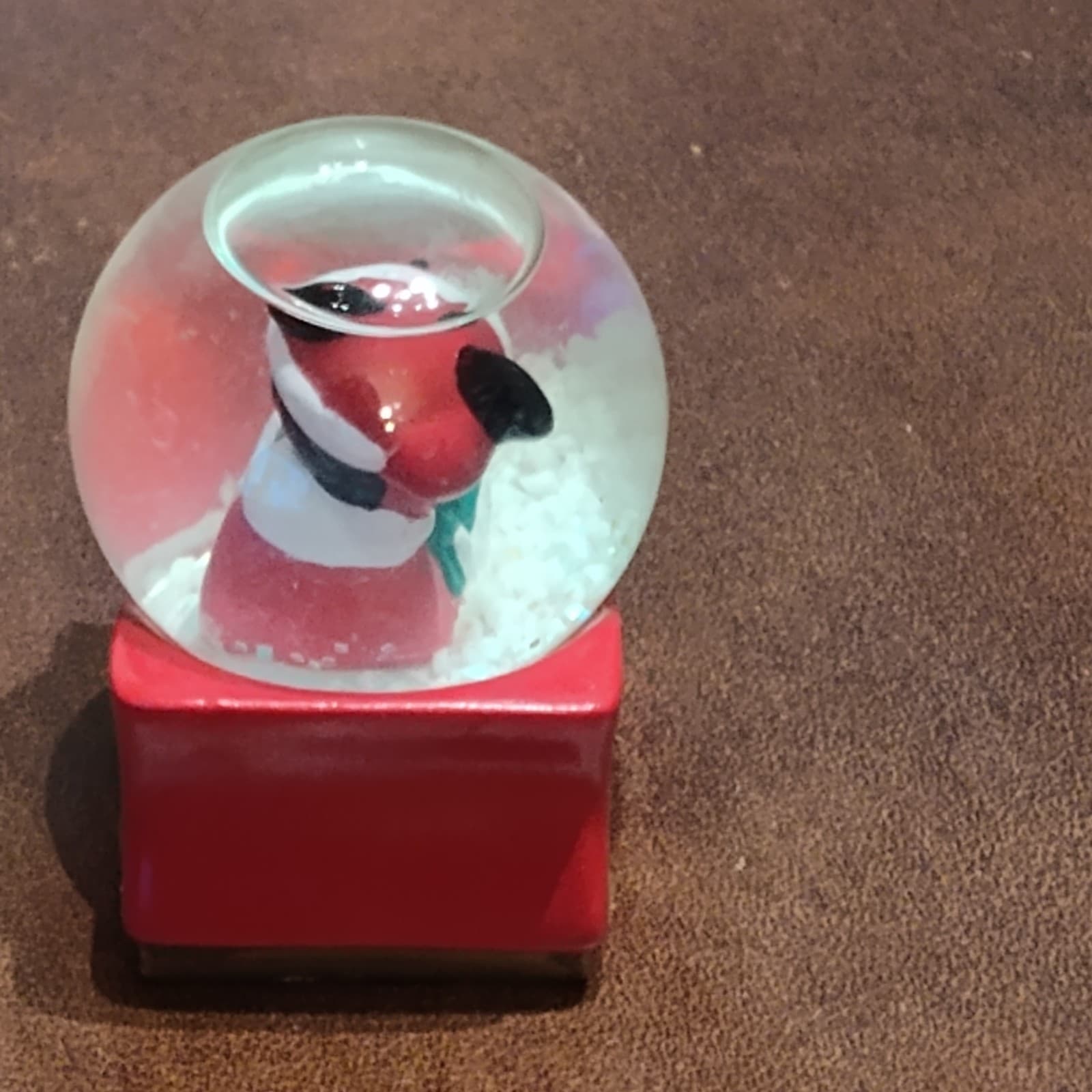 Disney MICKEY MOUSE CHRISTMAS 2003 Miniature 2.75" Snow Globe from J.C. Penney - Thumbnail 5