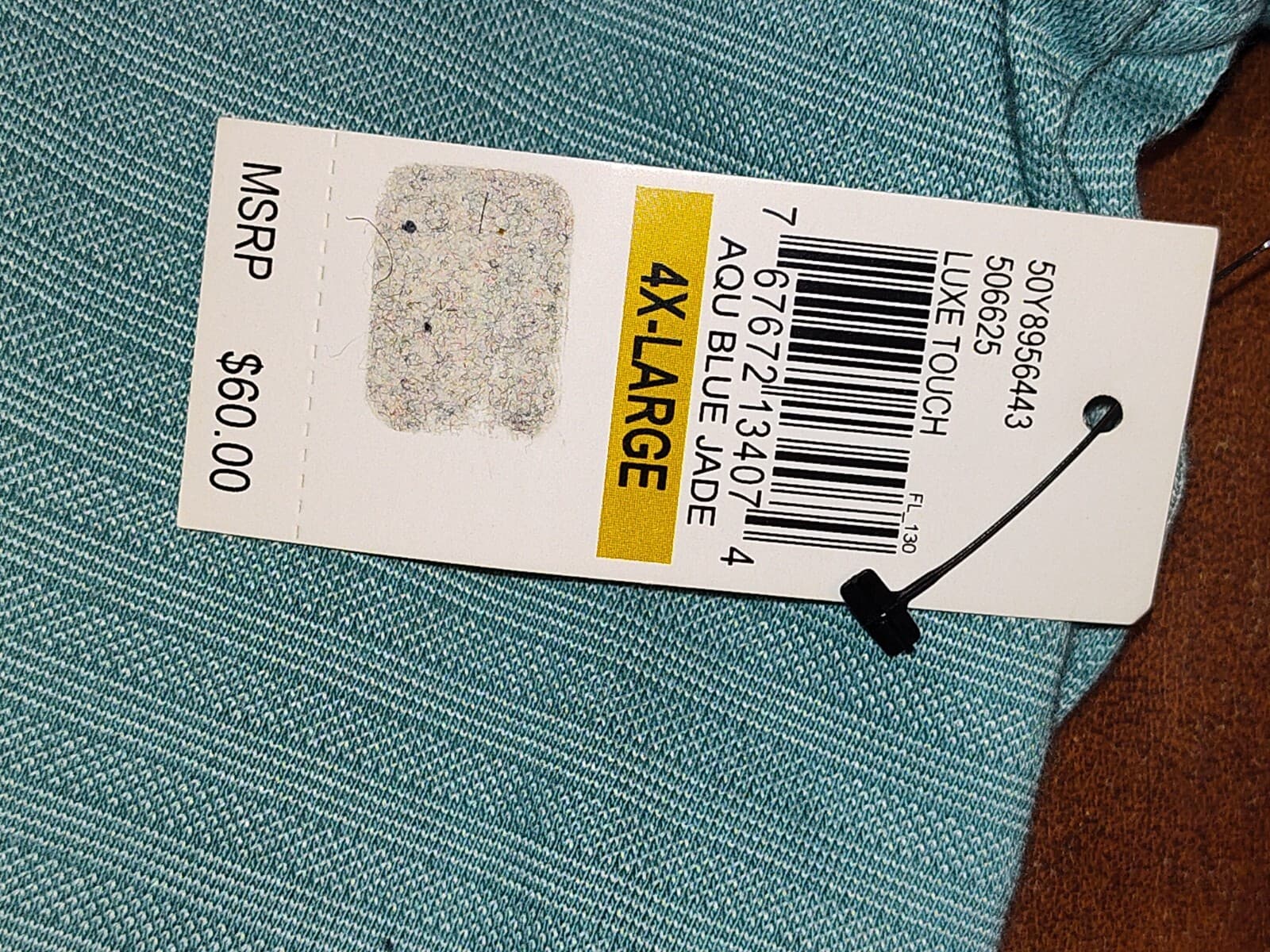 Van Heusen light Green stripe nwt size 4Xl - Thumbnail 5