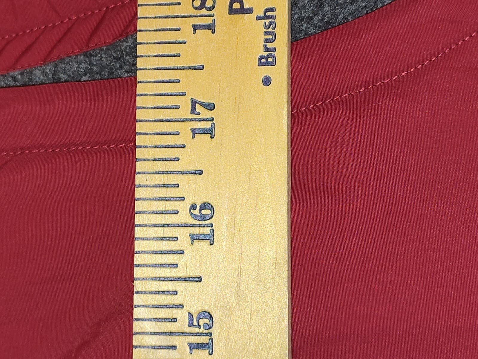 Vintage LL Bean Fleece Lined Vest Mens XL Red Nylon Work Chore - Thumbnail 9