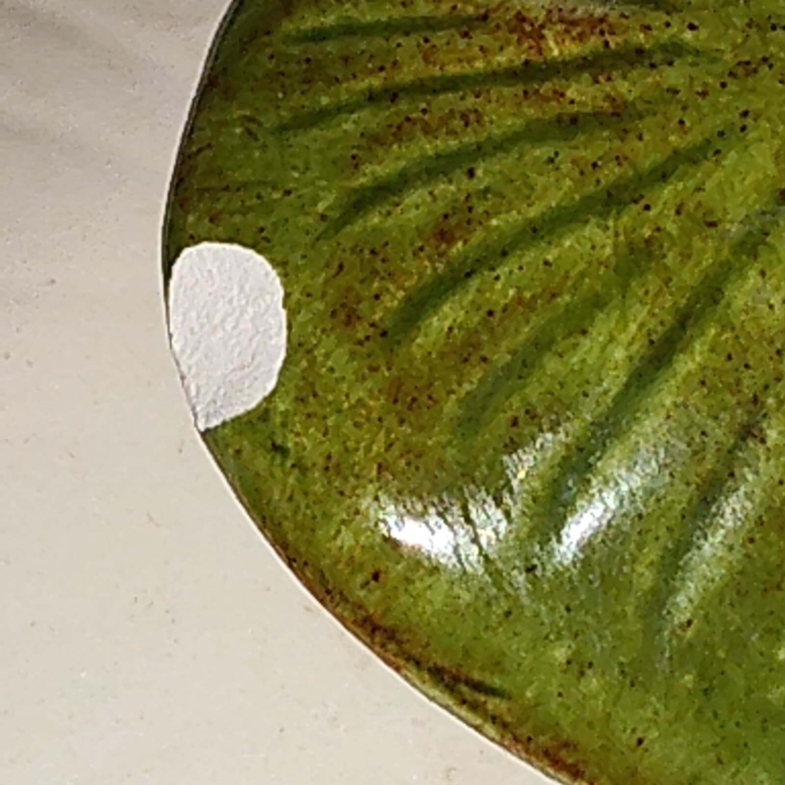 3D Mushroom Shapes Ceramic Sering Bowl Soup Tureen w/Ladle & Plate 4pc set - Thumbnail 14