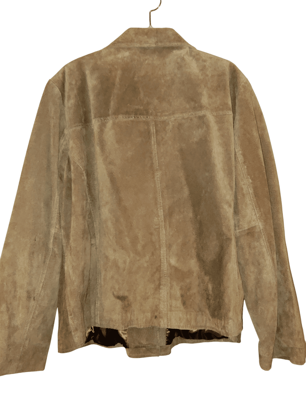 Jacqueline Ferrar brown Suede Jacket size 2XL - Thumbnail 2