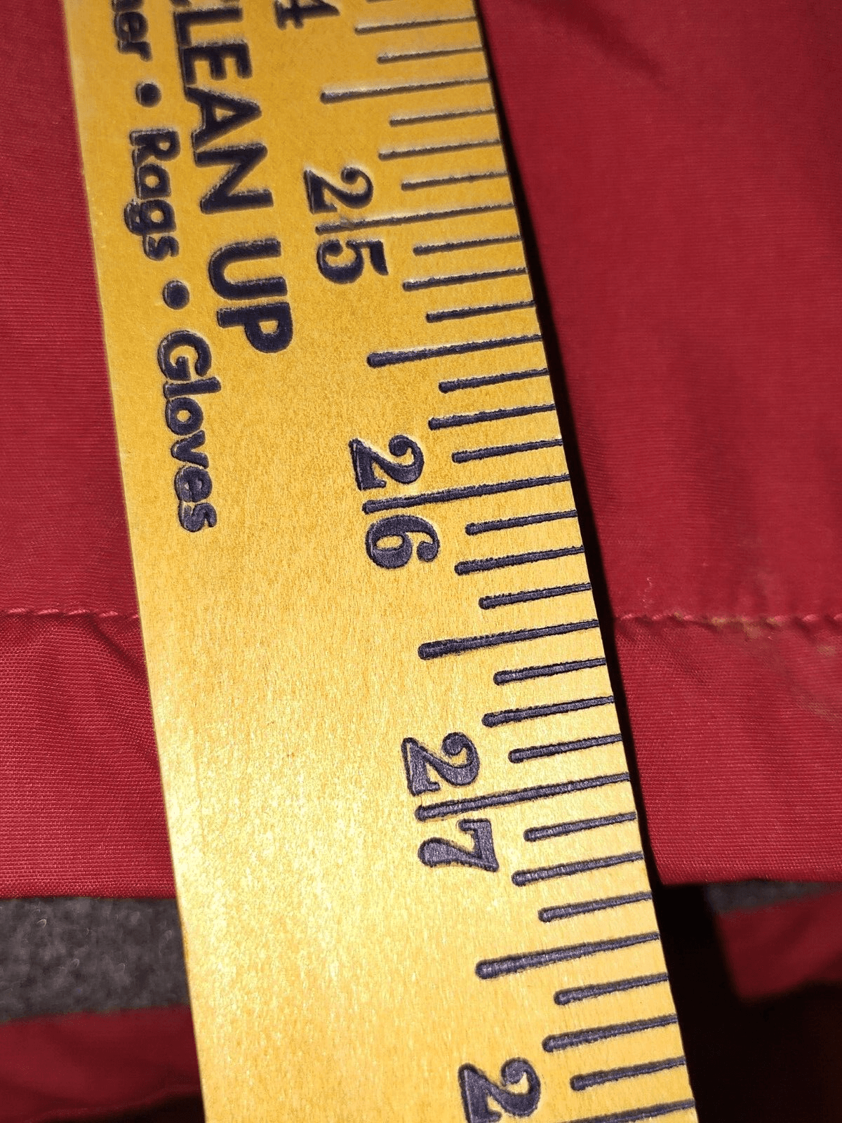 Vintage LL Bean Fleece Lined Vest Mens XL Red Nylon Work Chore - Thumbnail 11