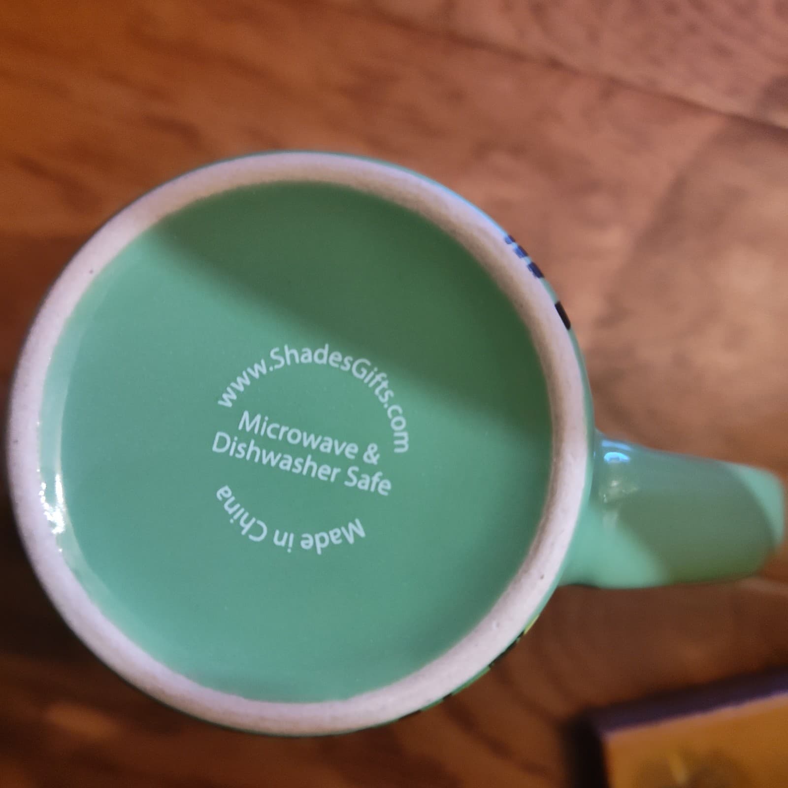 Luv that art joy,peace & laughter Latte mug - Thumbnail 6