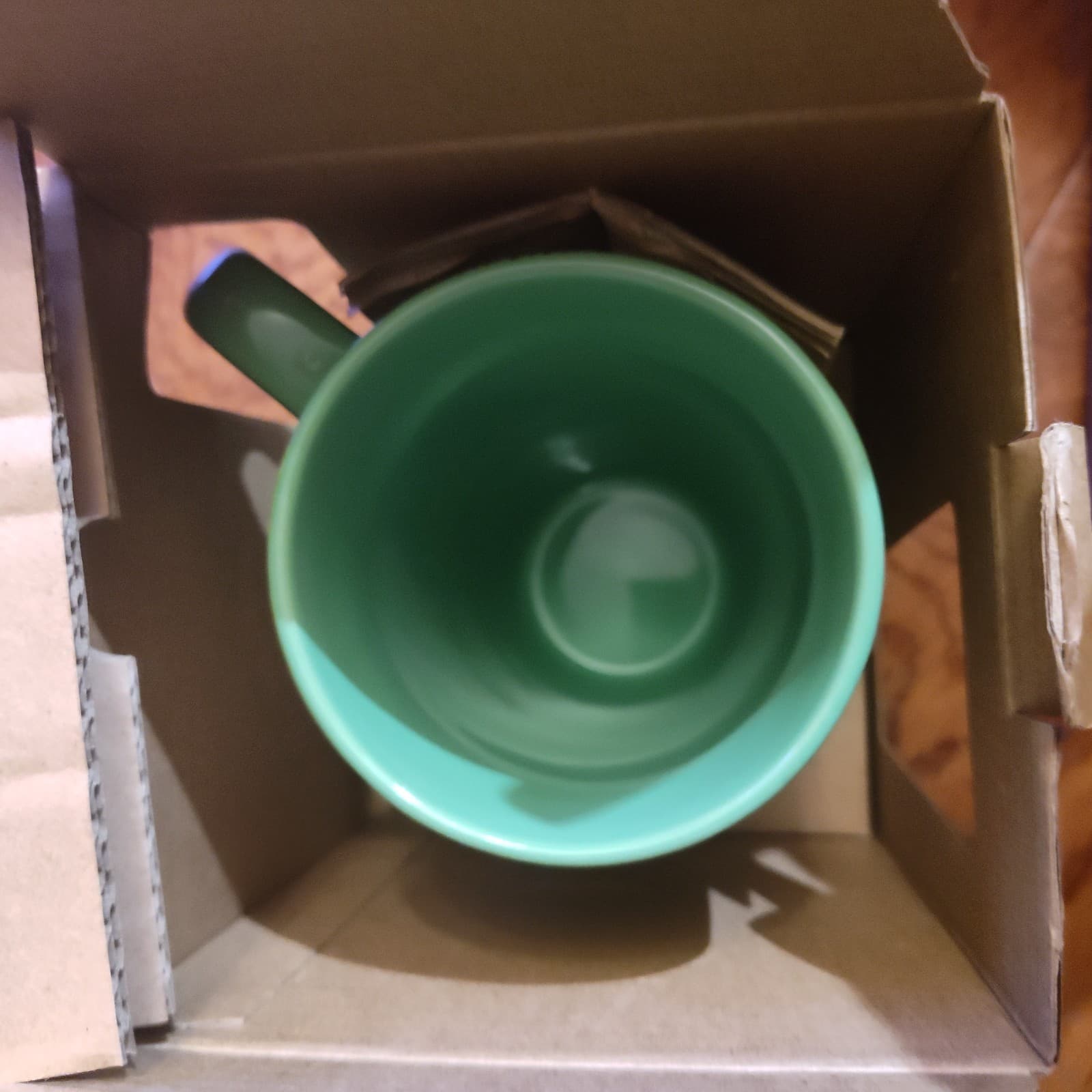 Luv that art joy,peace & laughter Latte mug - Thumbnail 8