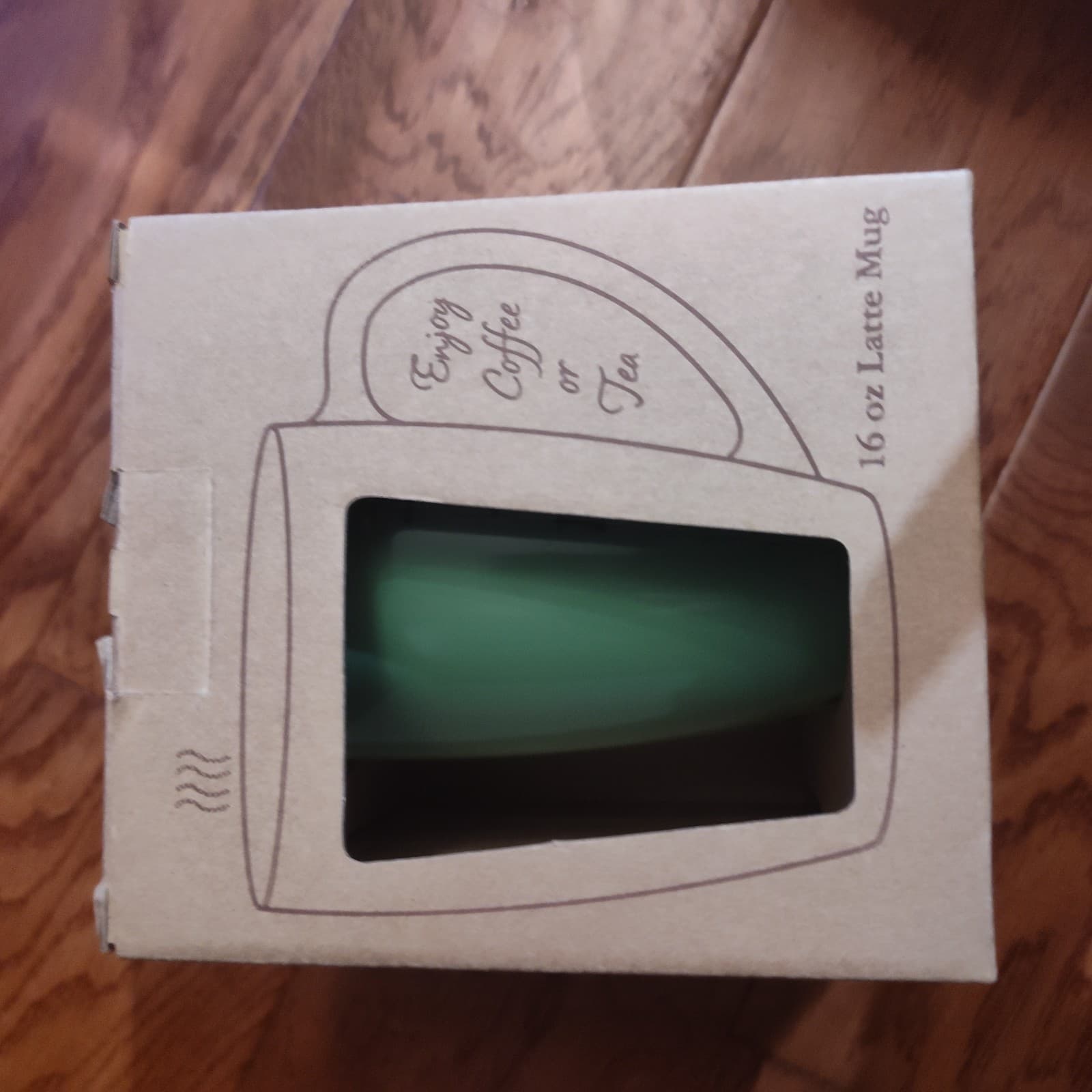 Luv that art joy,peace & laughter Latte mug - Thumbnail 3