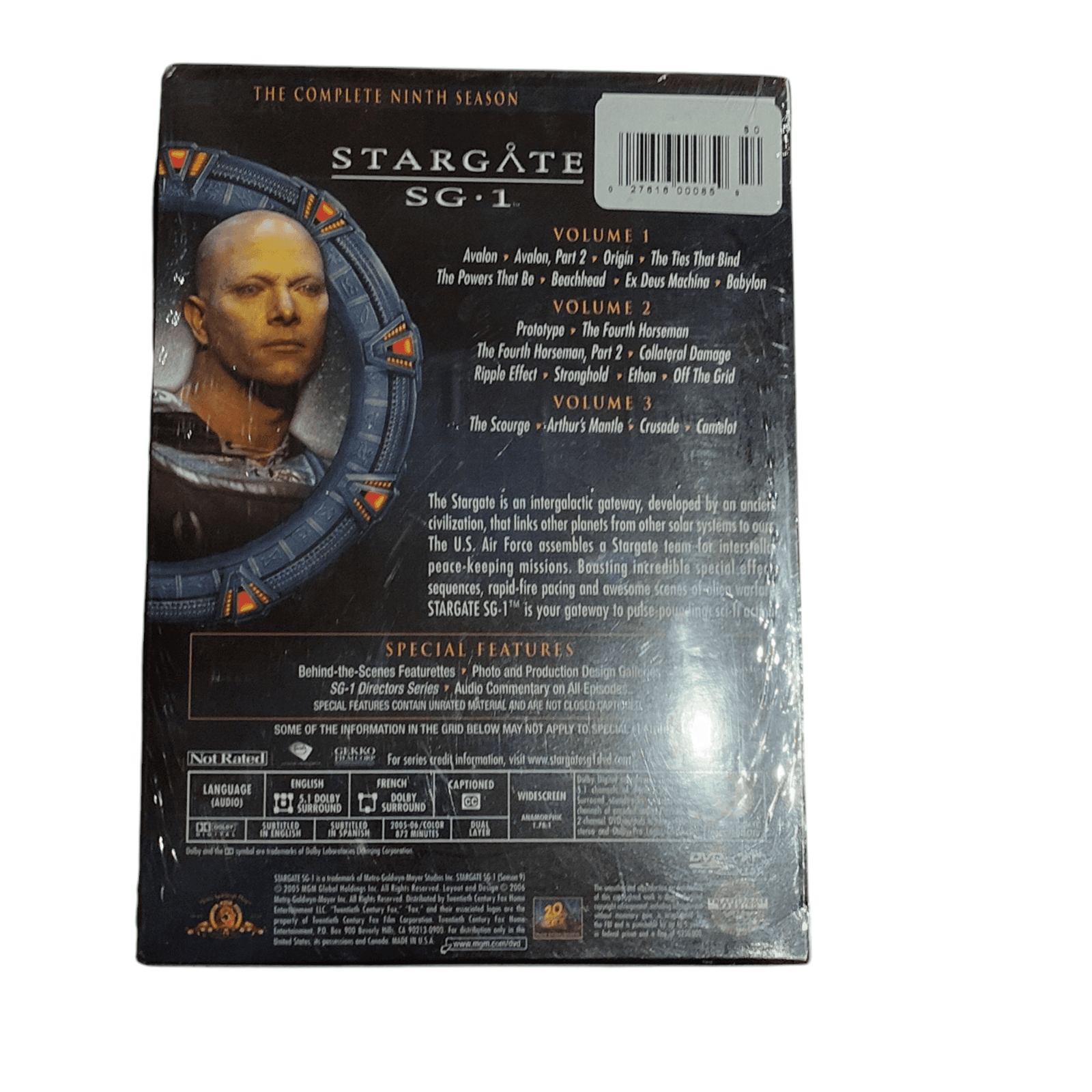 Stargate SG-1 - Season 9 DVD Box Set, sealed - Thumbnail 3