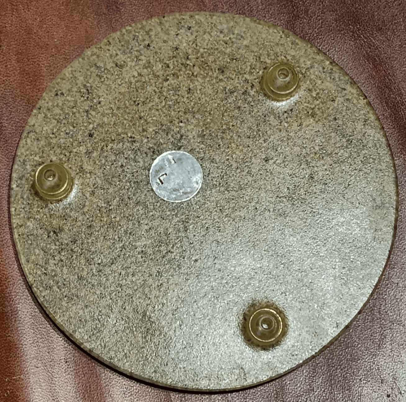 Acrylic Lucite Resin Seashell Trivet 7” - Thumbnail 2