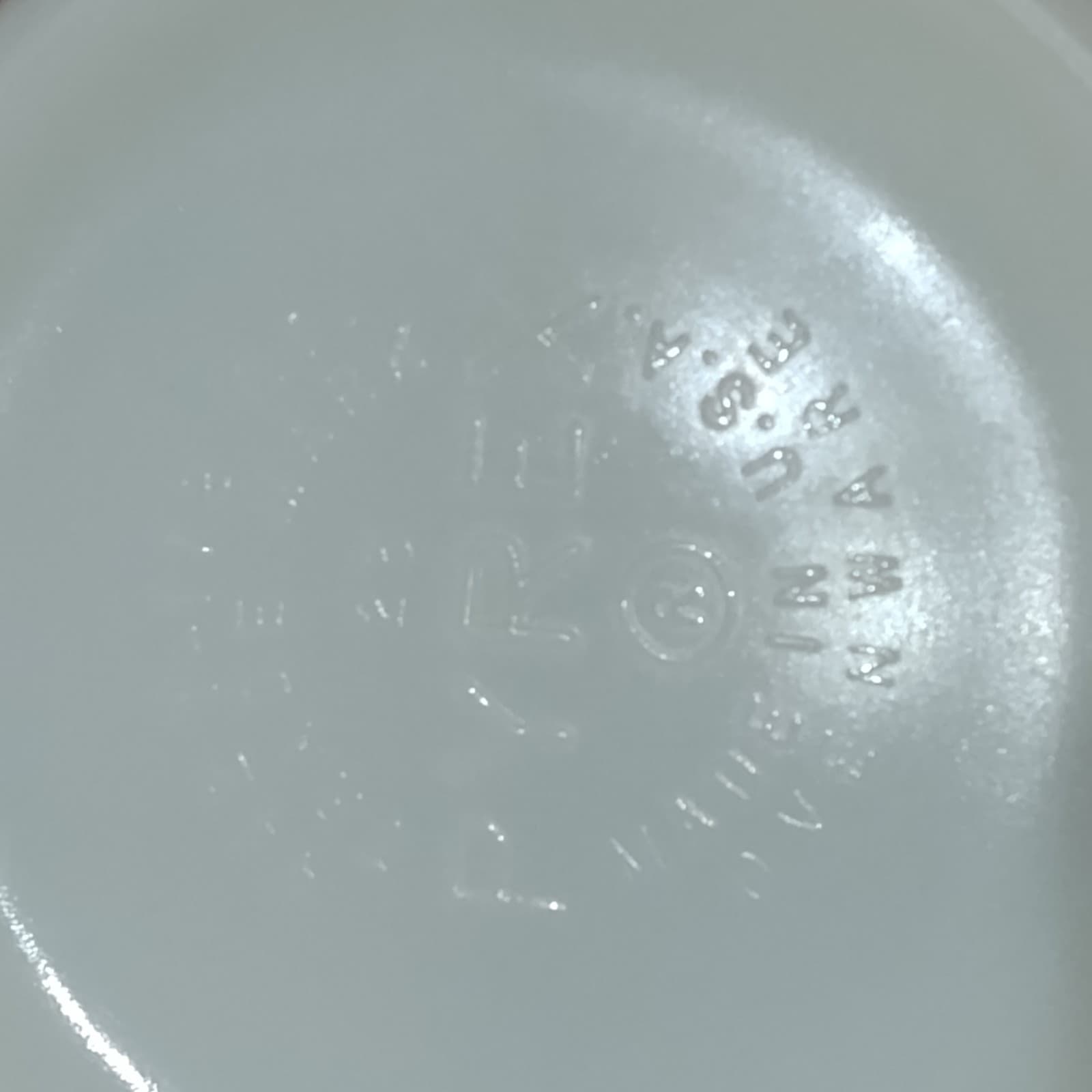 Vtg set of 2 Pyrex Early American Cinderella Mixing Bowl 4qts,1 1/2 444 MINT - Thumbnail 8