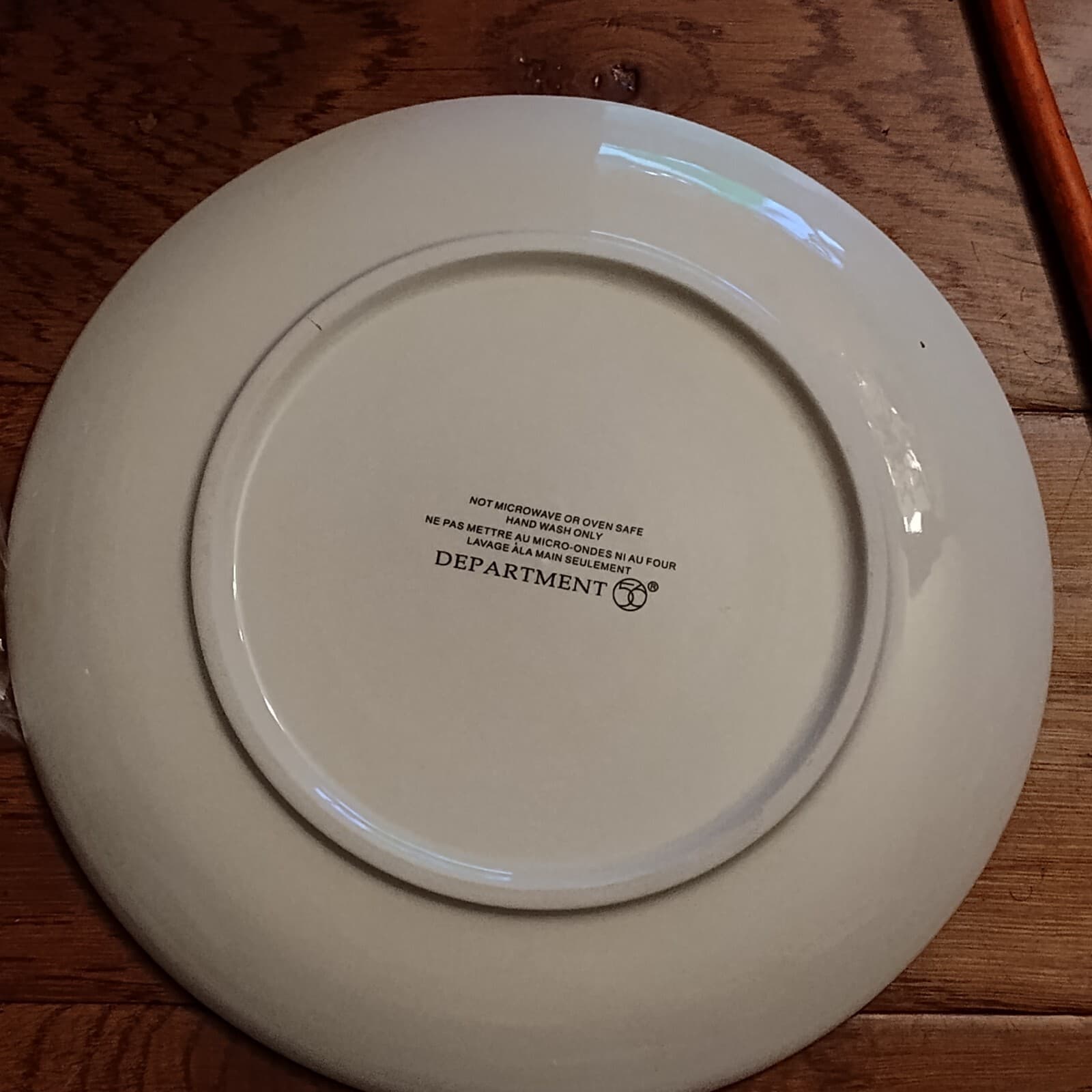 Department 56 Snow Biz Winter Follies Plate (Set of 4) 8" Snowman 2004 - Thumbnail 7