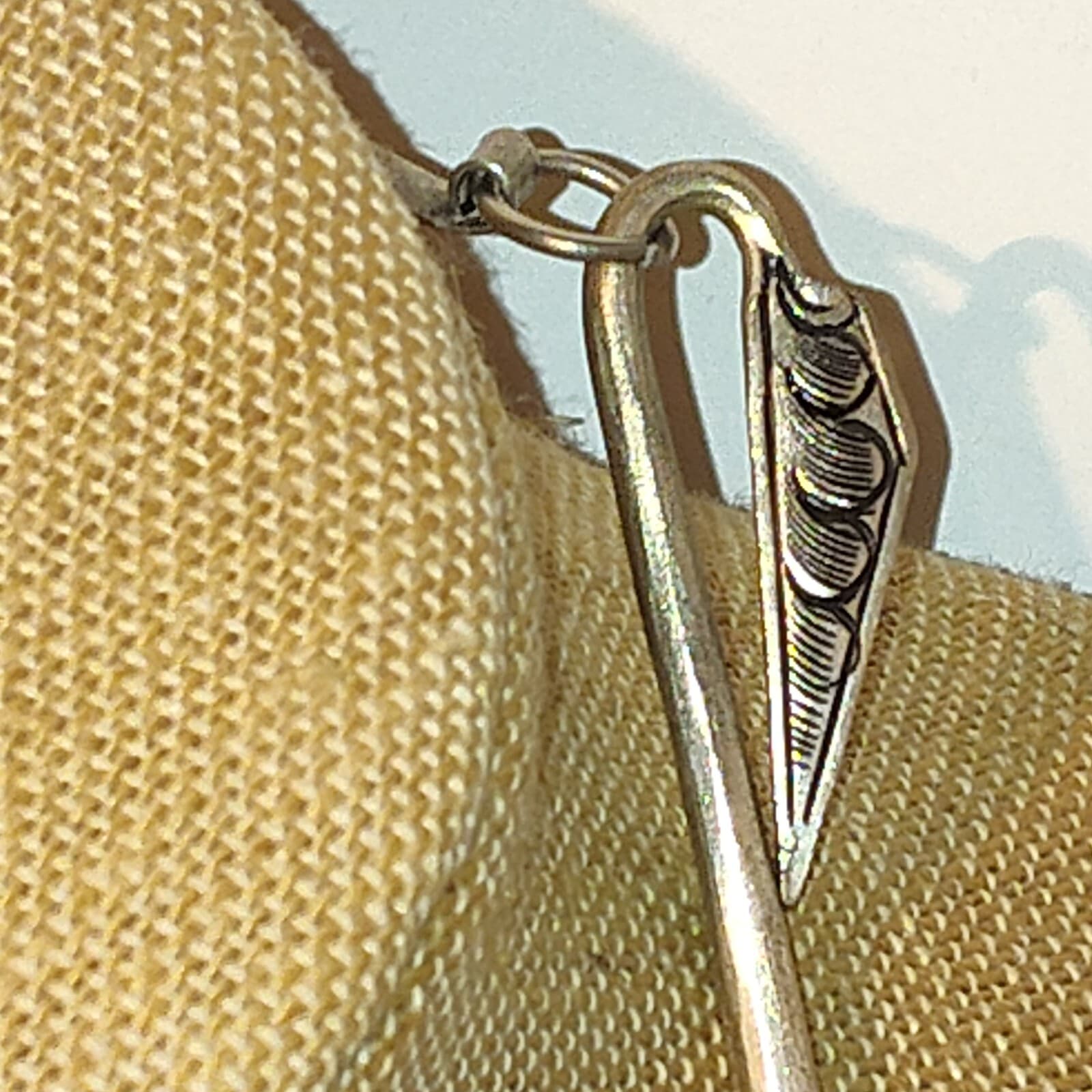 Enjaie international Vtg Hmong Miao Silver Necklace - Thumbnail 8