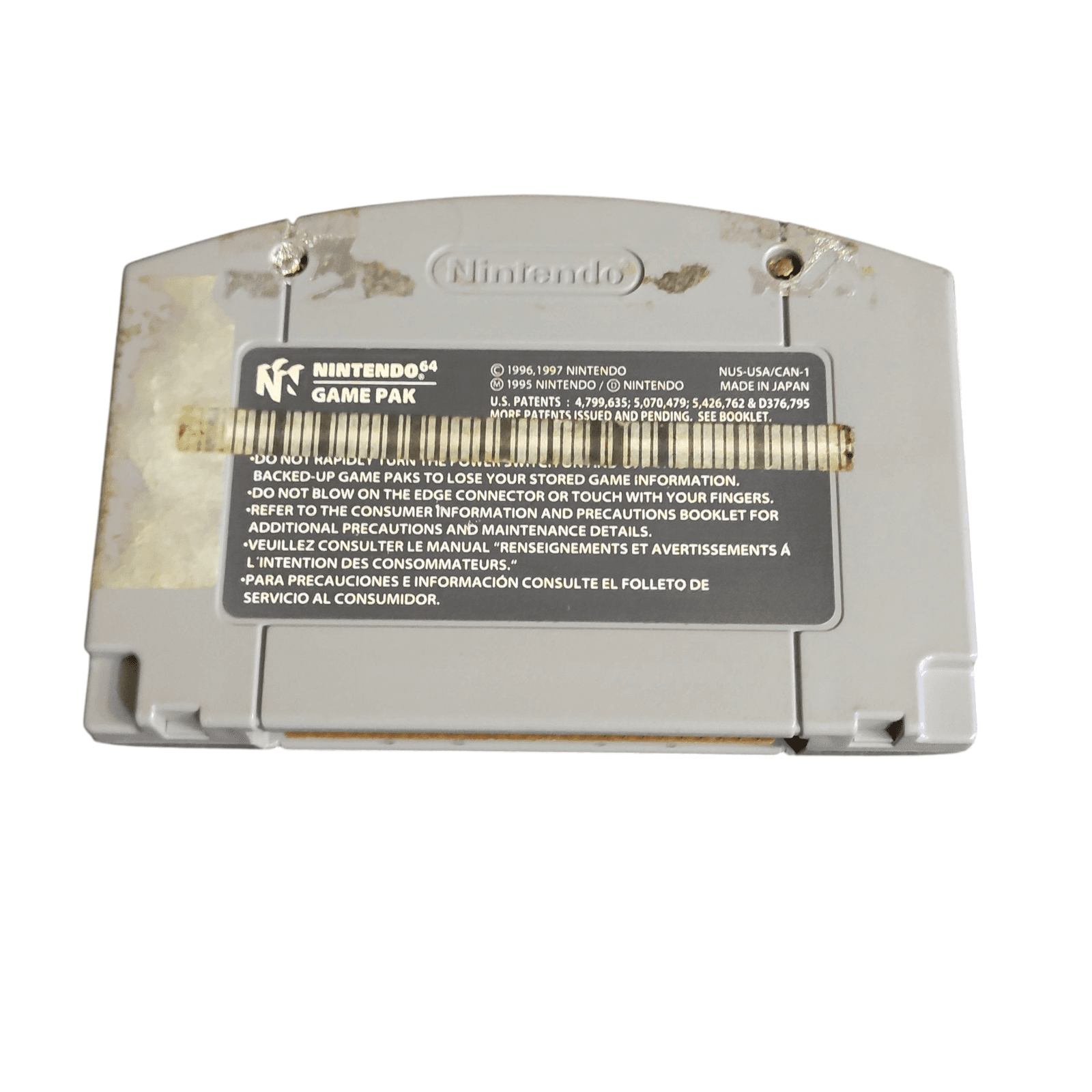 StarCraft 64 (Nintendo 64 N64, 2000) Authentic Game Cartridge TESTED RARE - Thumbnail 2