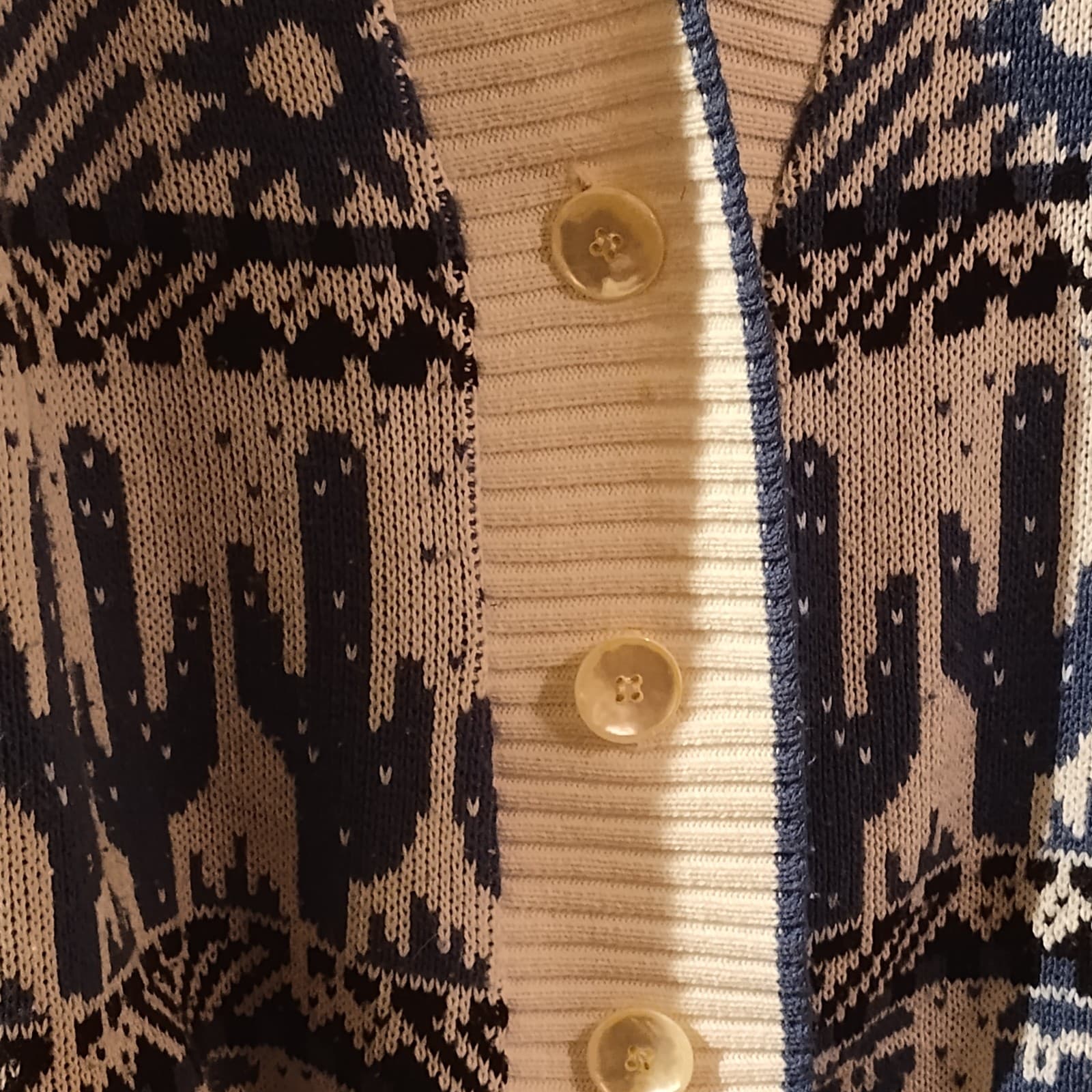 vtg joyce Arizona Oversized cardigan - Thumbnail 5