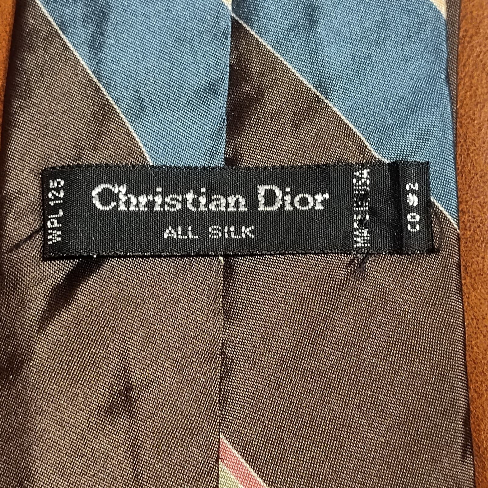 Christian Dior vintage tie USA multicolor - Thumbnail 3