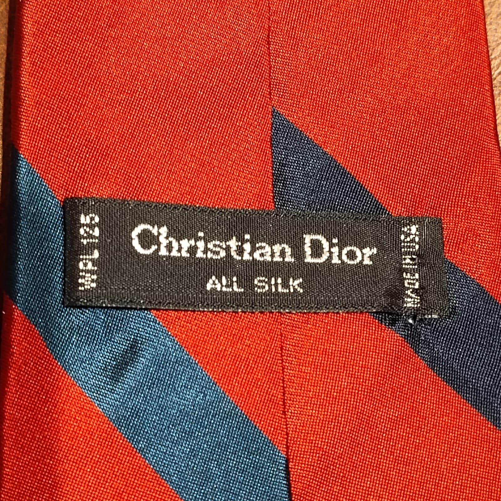 Christian Dior vintage tie USA multicolor - Thumbnail 2