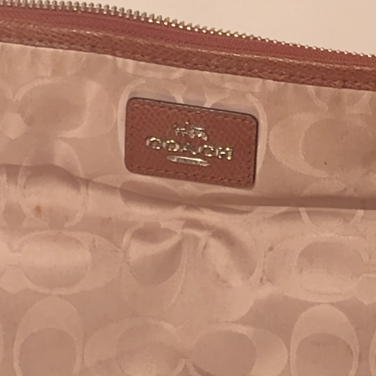 COACH Shoulder Bag Nylon Tan Ipad1 W 11¹ Total Pattern L1421 - Thumbnail 3