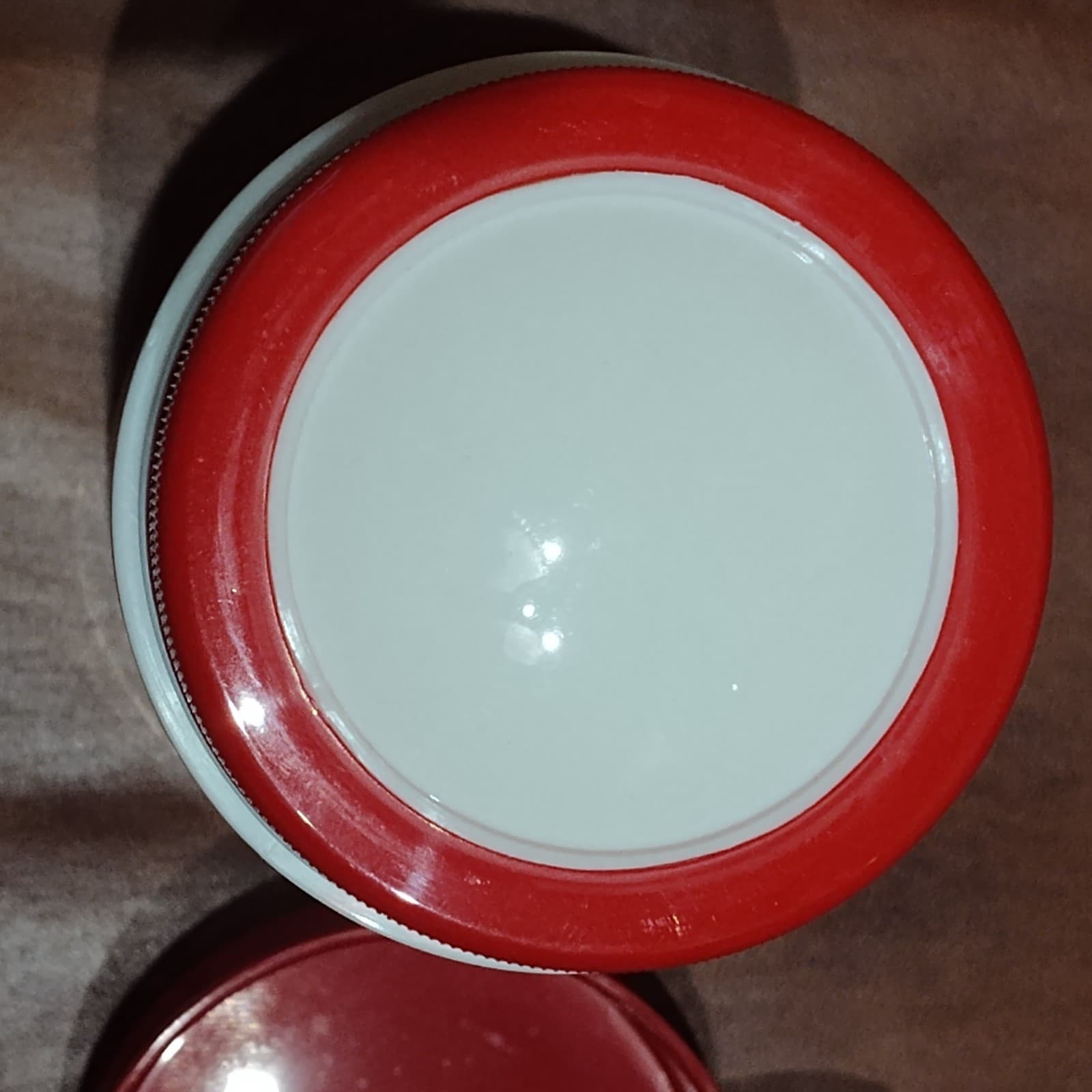 Vintage Campbell's Soup Plastic Thermos with Base, Lid (Bowl) & Cap 1998 - Thumbnail 4