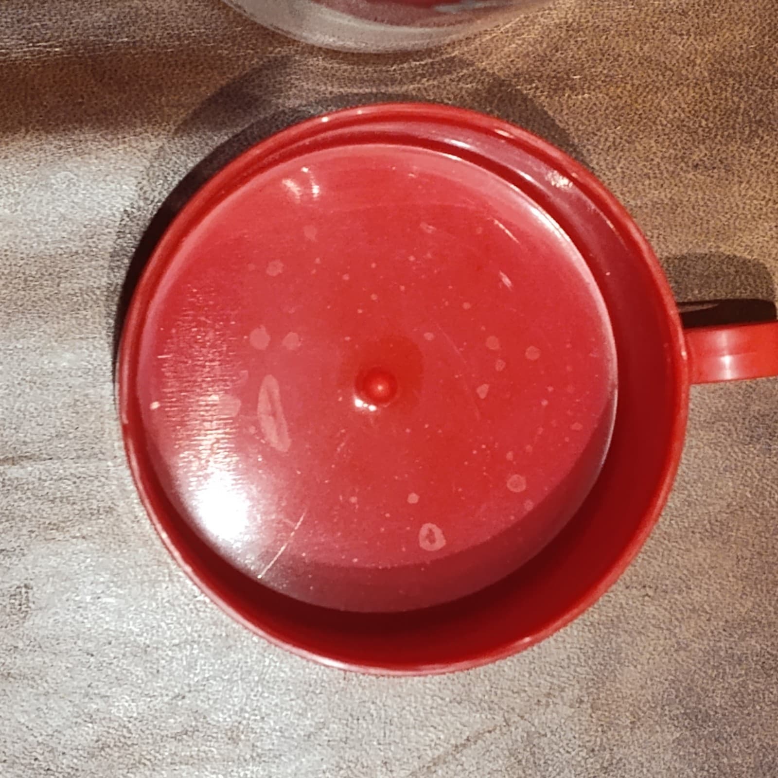 Vintage Campbell's Soup Plastic Thermos with Base, Lid (Bowl) & Cap 1998 - Thumbnail 3