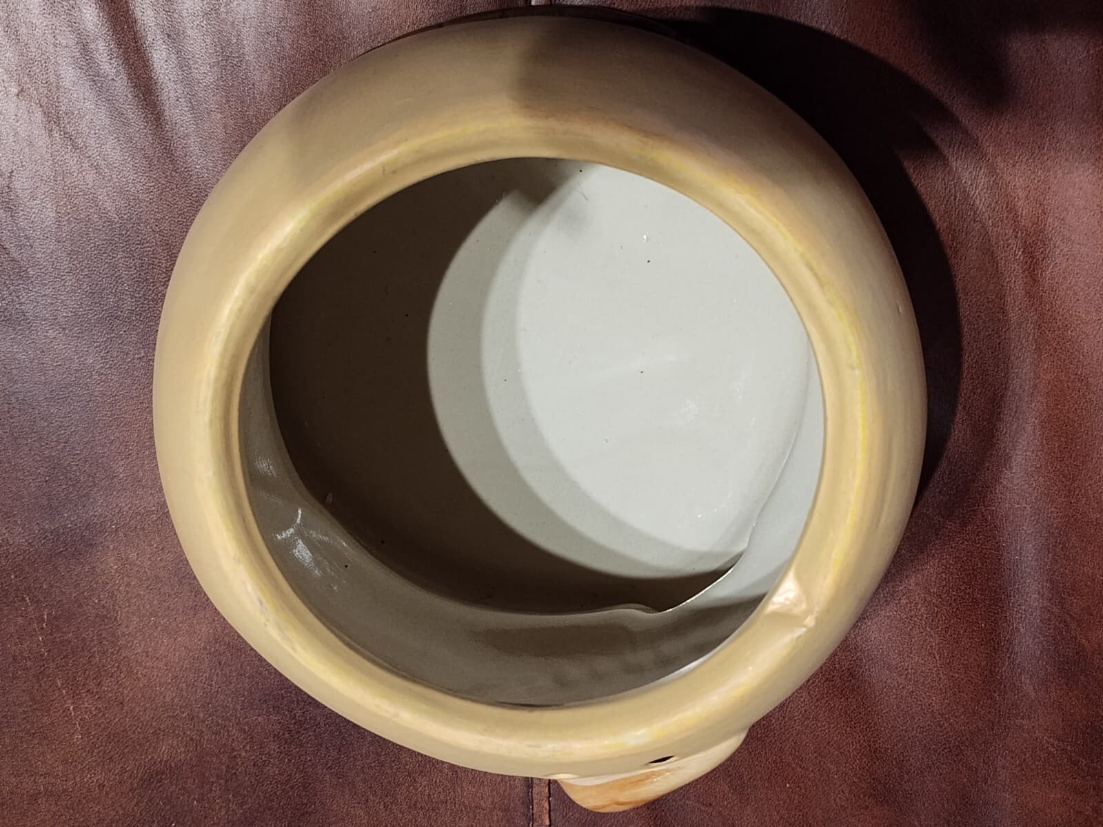 Ceramic snowman head cookie jar - Thumbnail 8