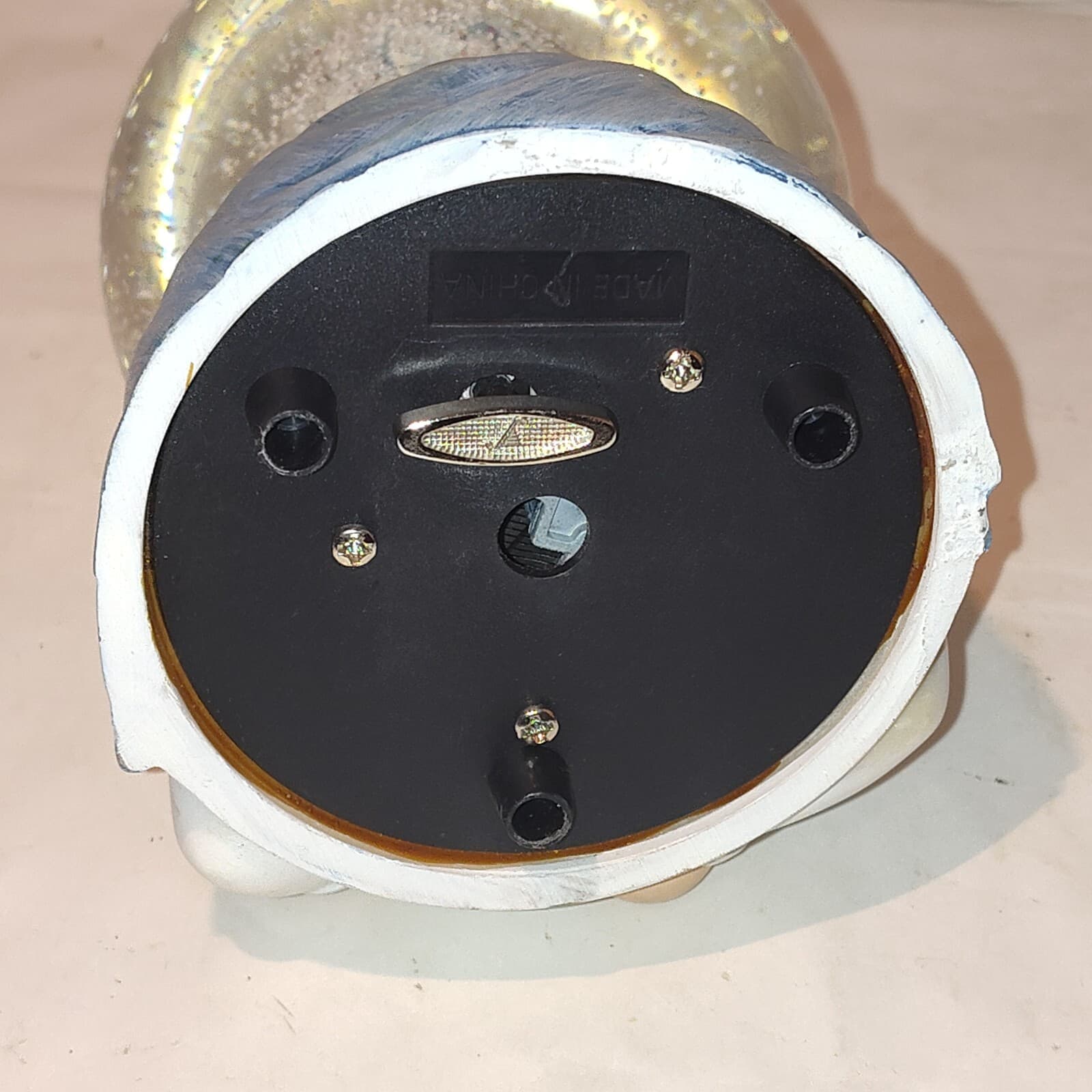 Snow Globe Mother Mary and Child Musical - Thumbnail 4