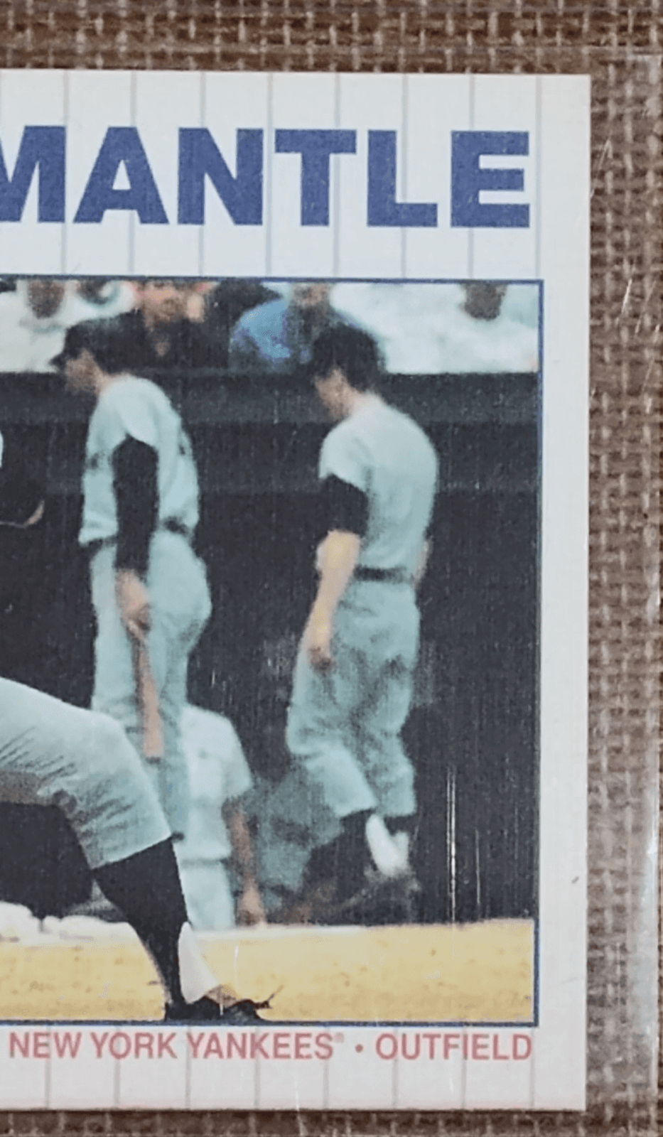 1997 Mickey Mantle card Copperstown collection - Thumbnail 2