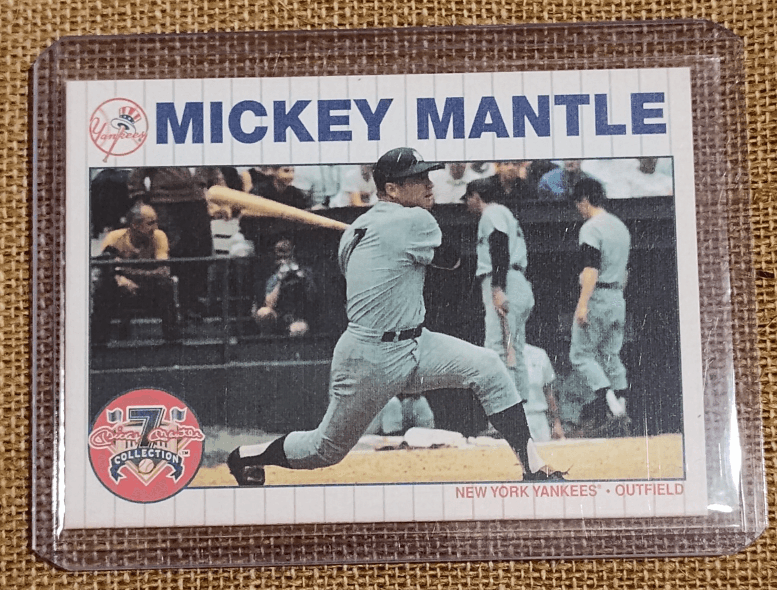 1997 Mickey Mantle card Copperstown collection - Image 1
