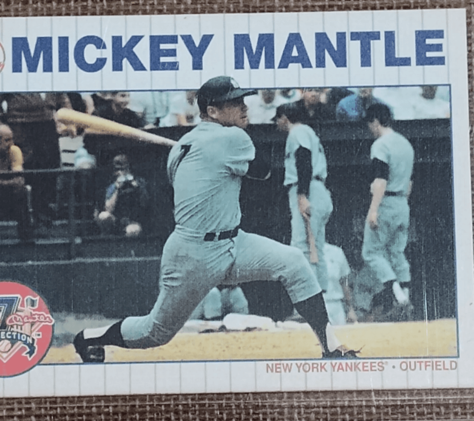 1997 Mickey Mantle card Copperstown collection - Thumbnail 4
