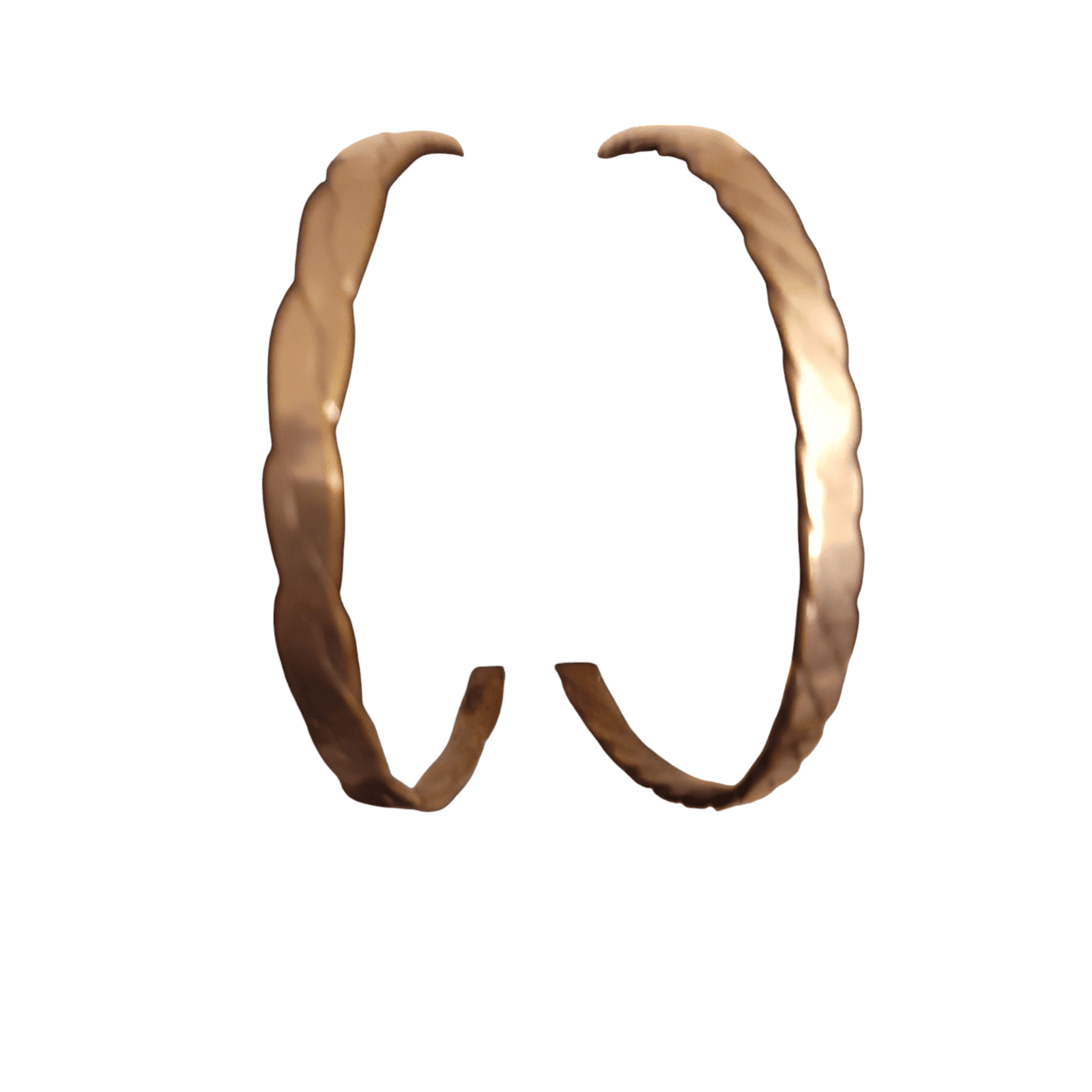 Vintage Mexico 925 Sterling Silver Etched Bangle Bracelets Lot of 2 -1oz - Thumbnail 2