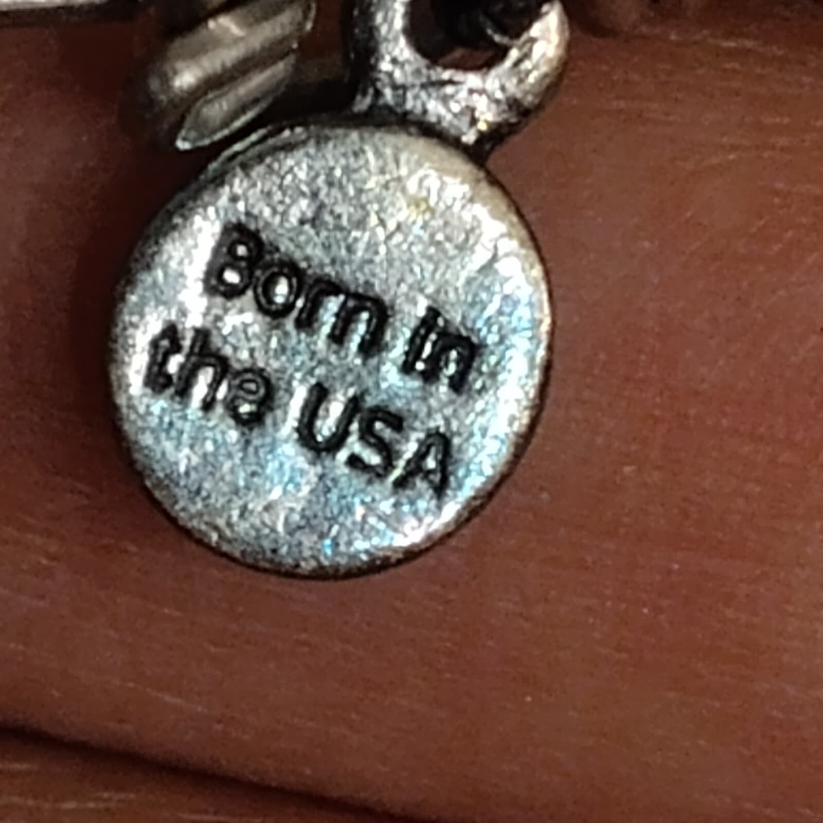 L & D Born in the USA,Faux black,Gary Pearls Bangle Bracelet - Thumbnail 4