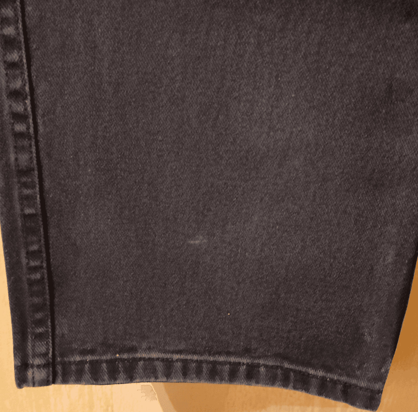 VINTAGE Harley Davidson Jeans Mens 36x30 Black Traditional Fit Made In USA Y2K - Thumbnail 3