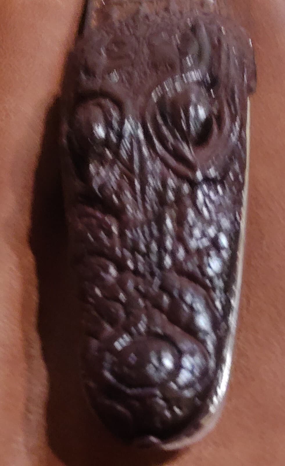 Men Belts Classic Alligator Design Leather Crocodile Buckle - Thumbnail 2