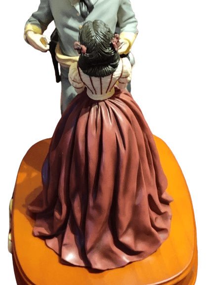 San Francisco Music Box Gone With the Wind Scarlett & Ashley Figurine The Sash - Thumbnail 6