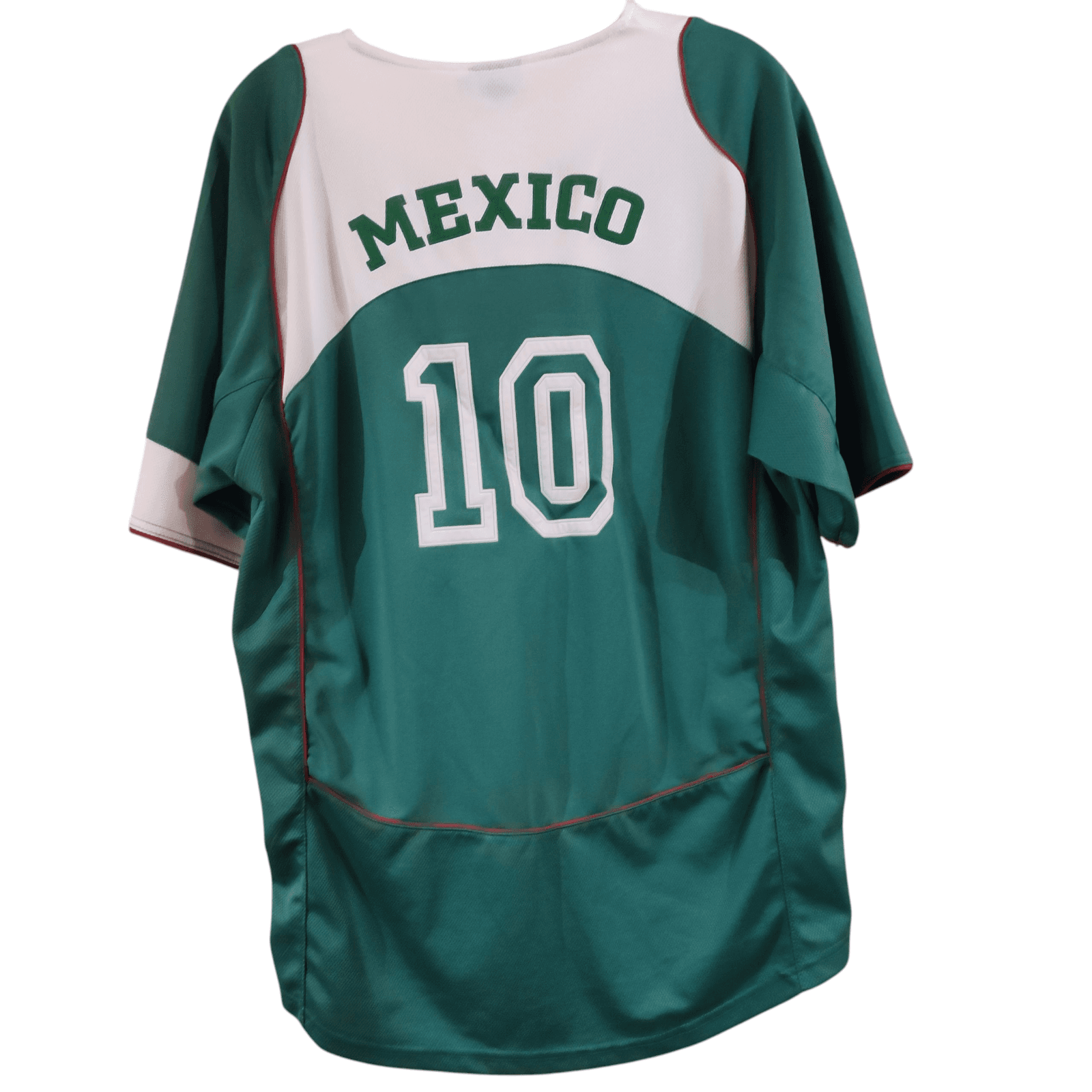 Maner's Club #10 green mexico soccer jersey sz.M - Thumbnail 2