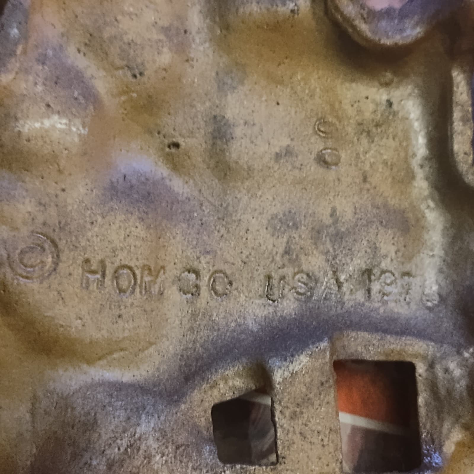 Vtg Homco Cast Iron Apples Jug 78,Sexton Metal Iron decor 66 - Thumbnail 7