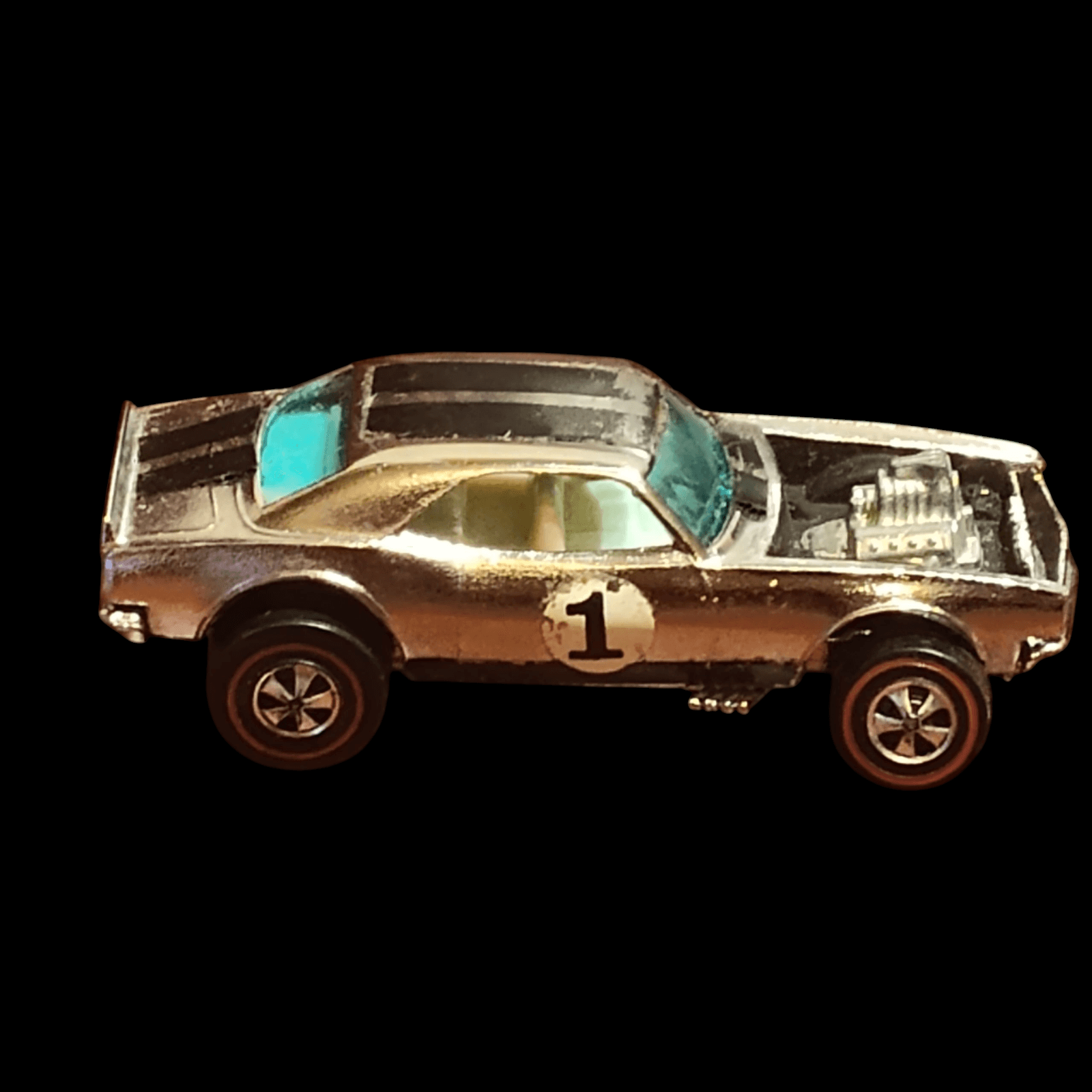 Hot Wheels Redline Chrome Heavy Chevy Club Car R/L - Thumbnail 2