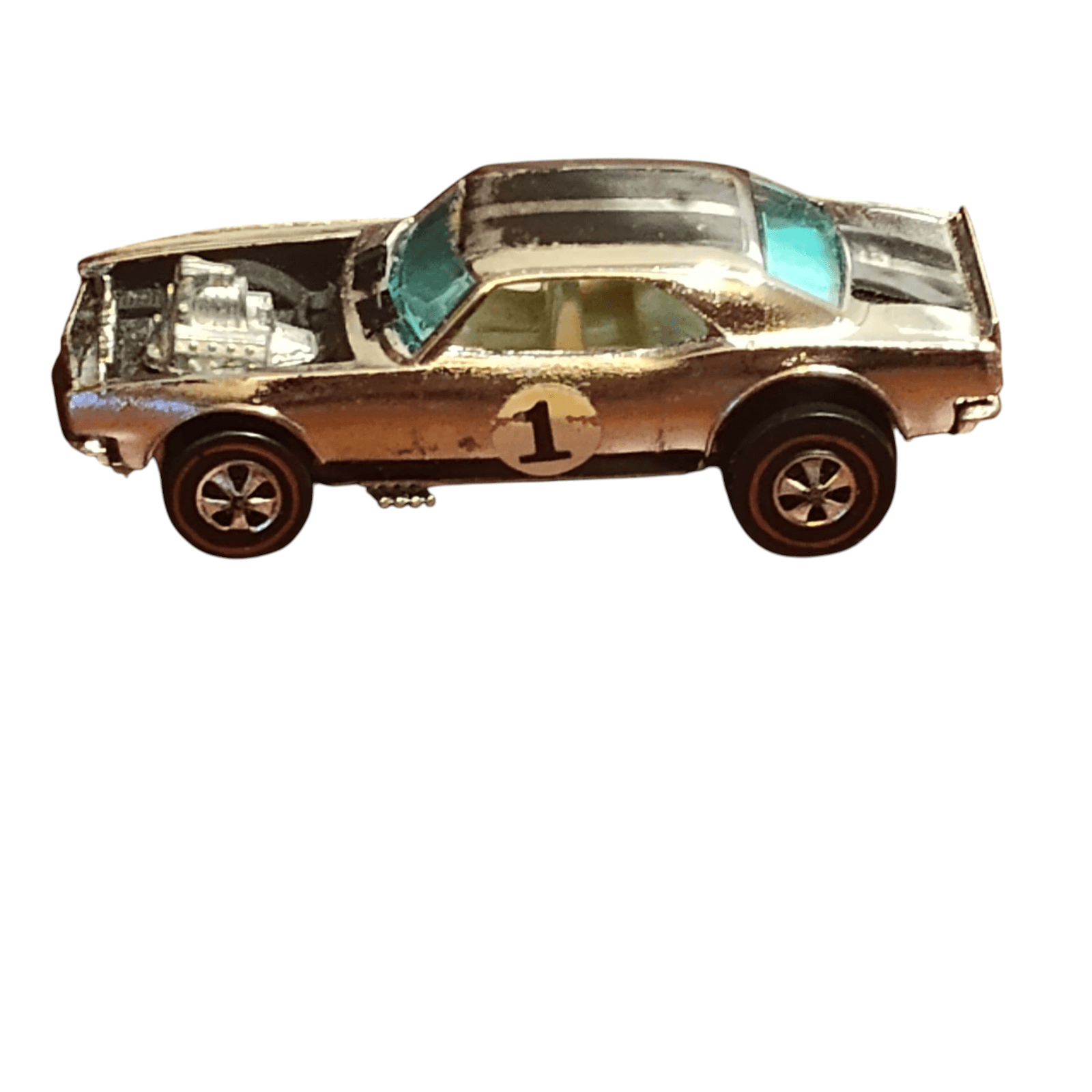 Hot Wheels Redline Chrome Heavy Chevy Club Car R/L - Image 1