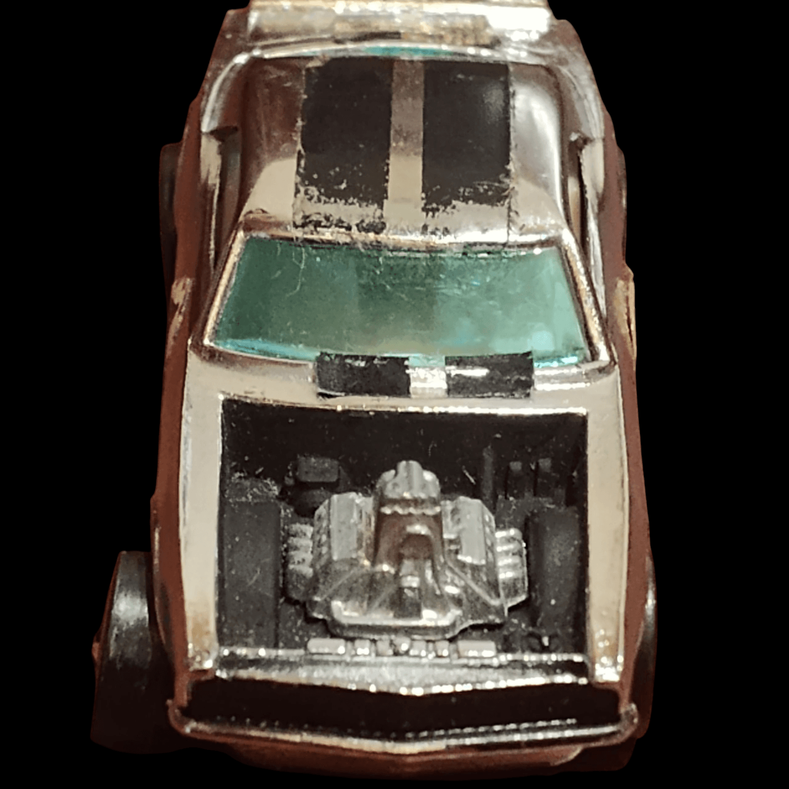 Hot Wheels Redline Chrome Heavy Chevy Club Car R/L - Thumbnail 6