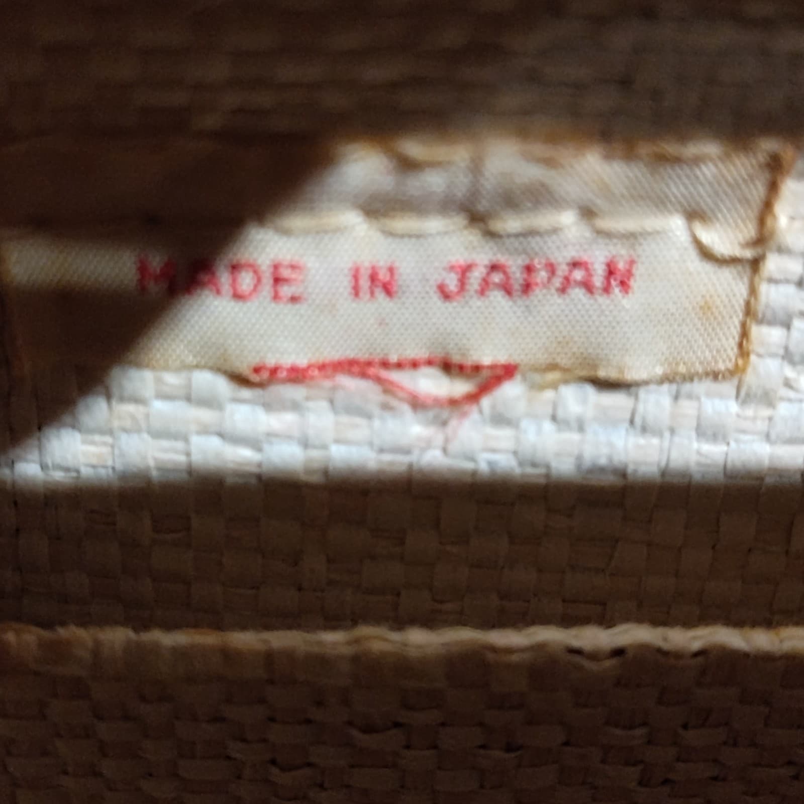 Vintage Princess charming handbag Shells Wicker Basket 1950's - Thumbnail 9