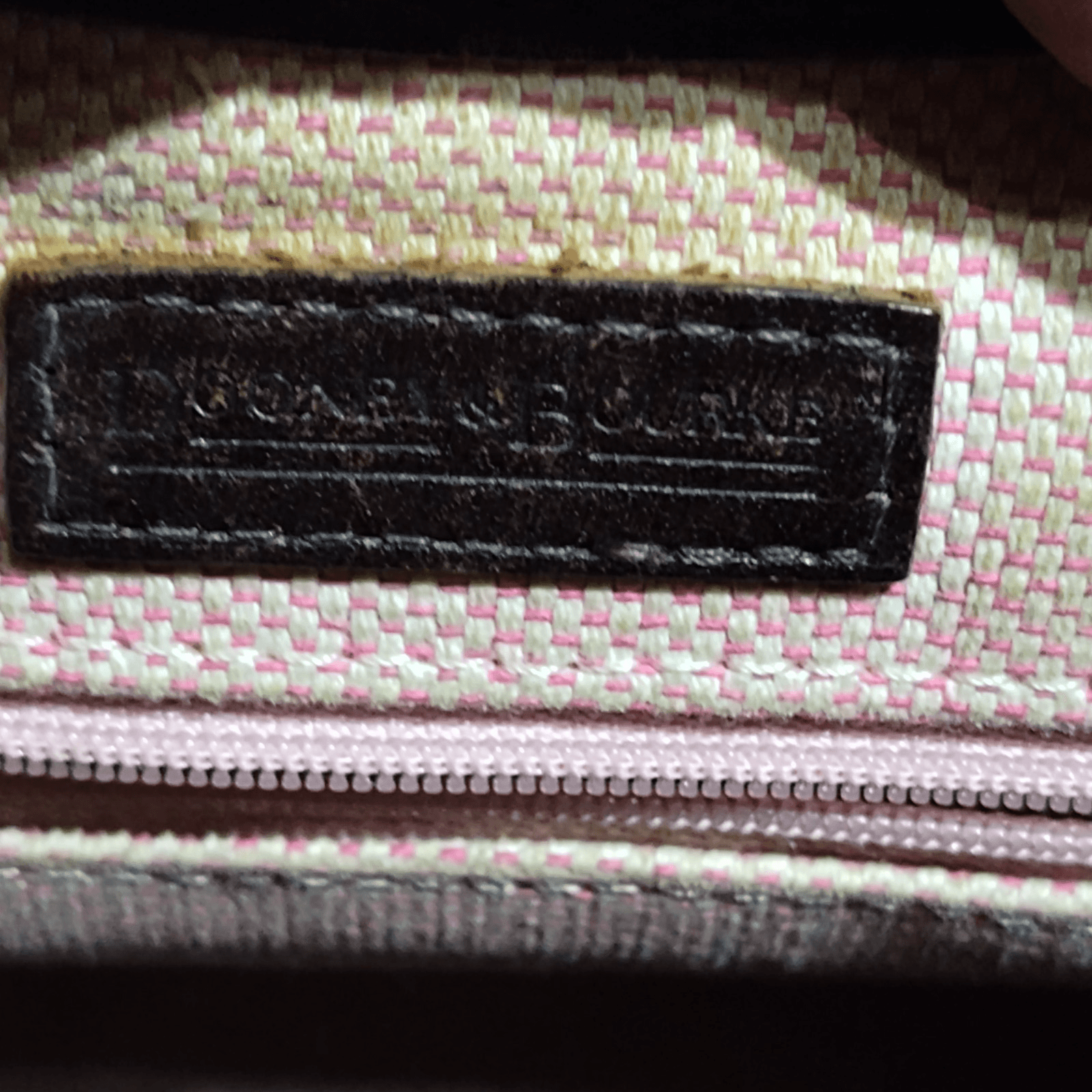 Dooney & Bourke Brown Leather Boho Baguette Shoulder Bag Embossed Logo - Thumbnail 8