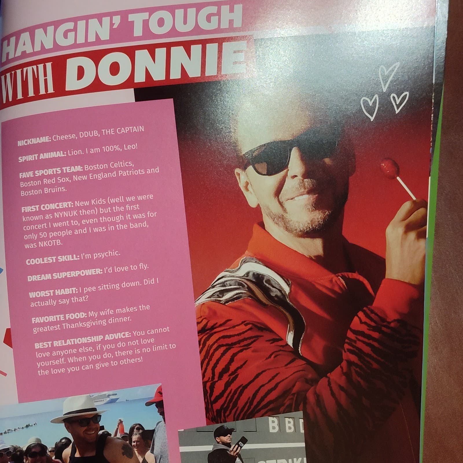 New Kids on the Block Mixtape Tour Book Program 2022 - Thumbnail 8