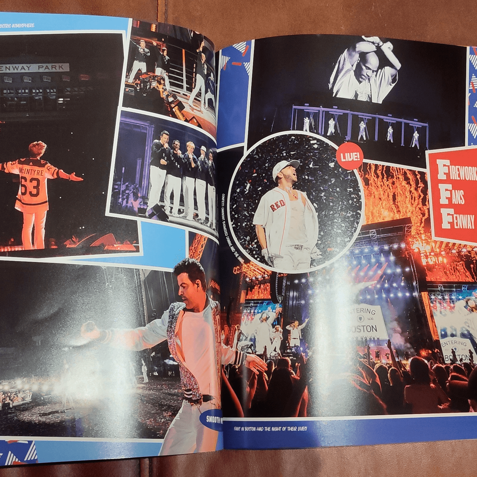 New Kids on the Block Mixtape Tour Book Program 2022 - Thumbnail 12