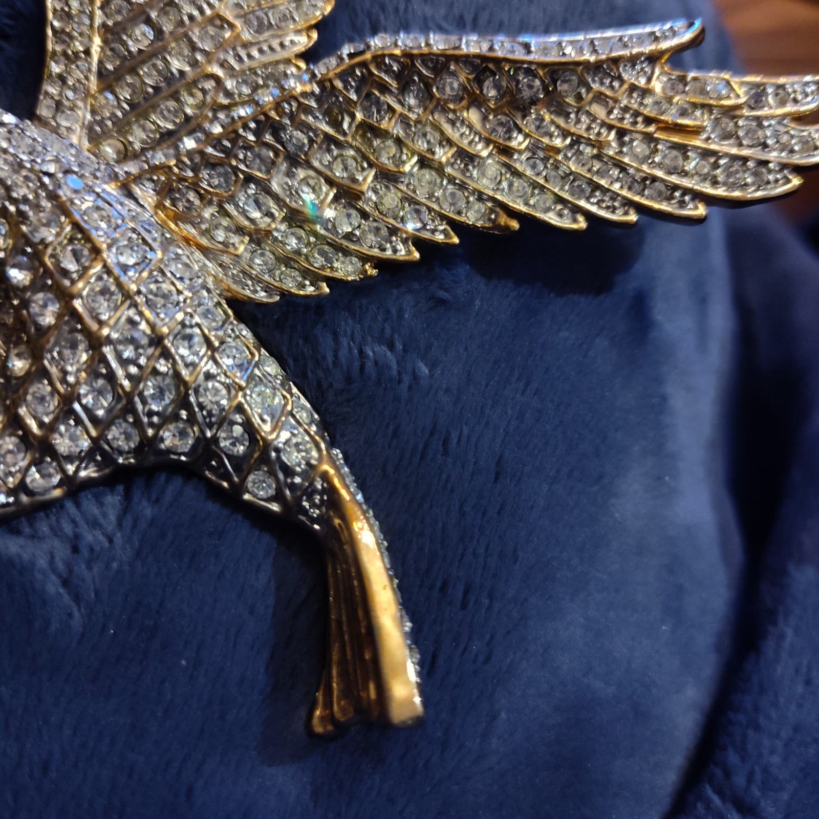 Neiman Marcus - This Eagle Brooch Is A Statement Piece. 5-1/4 X 5 - Thumbnail 5
