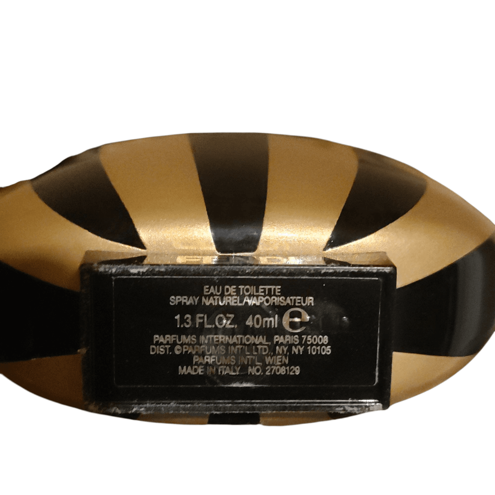 VINTAGE FENDI ASJA 75ml EAU DE PARFUM SPRAY 1990's Empty bottle - Thumbnail 5