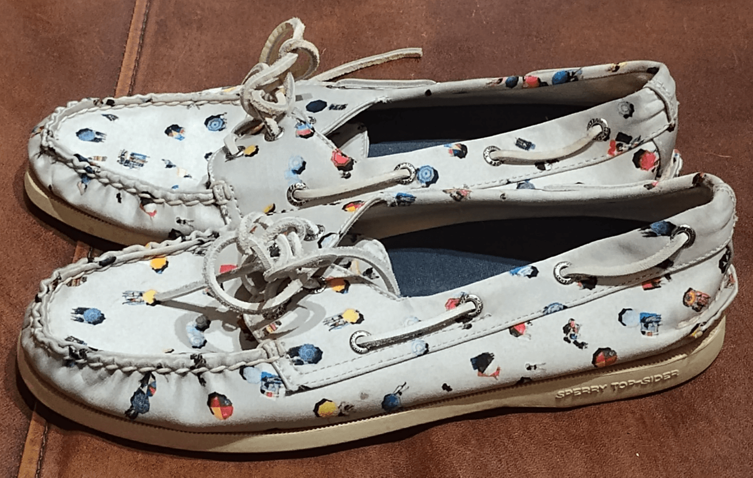 Sperry Top-Sider Gray Malin Boat Shoes Women’s Size 8.5m - Image 1