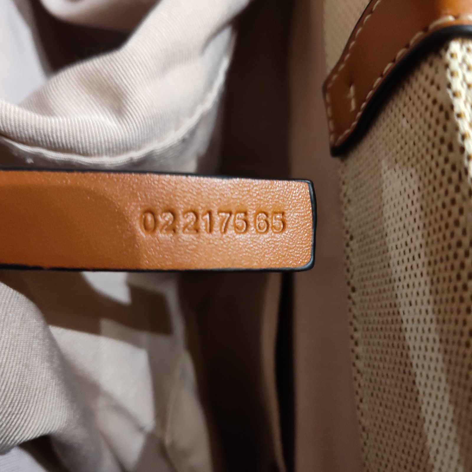 Authentic Chloe Woody Medium Canvas Shoulder Tote Bag & mini bag - Thumbnail 6